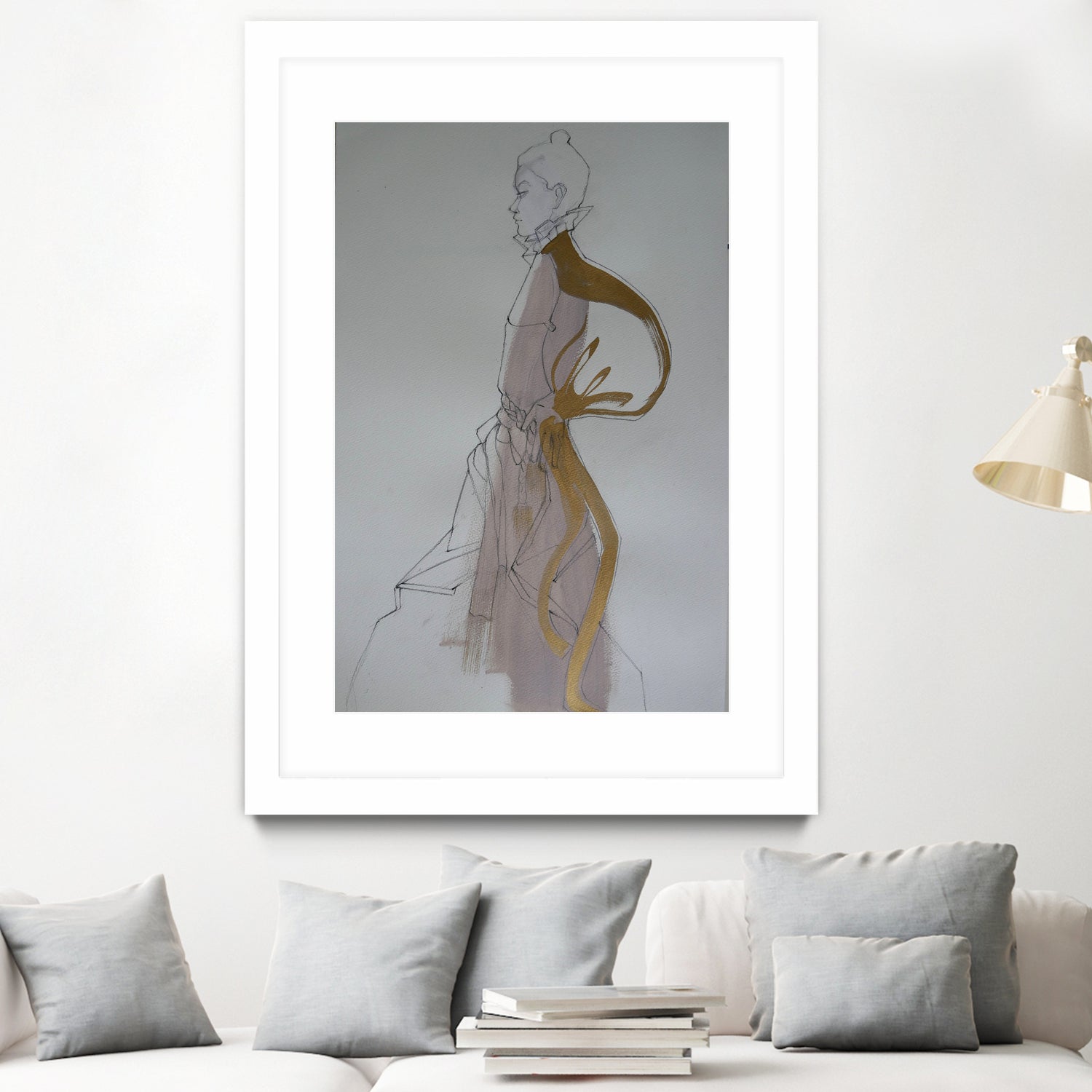 Golden Dress by Doris Schmitz on GIANT ART - 2958 photography