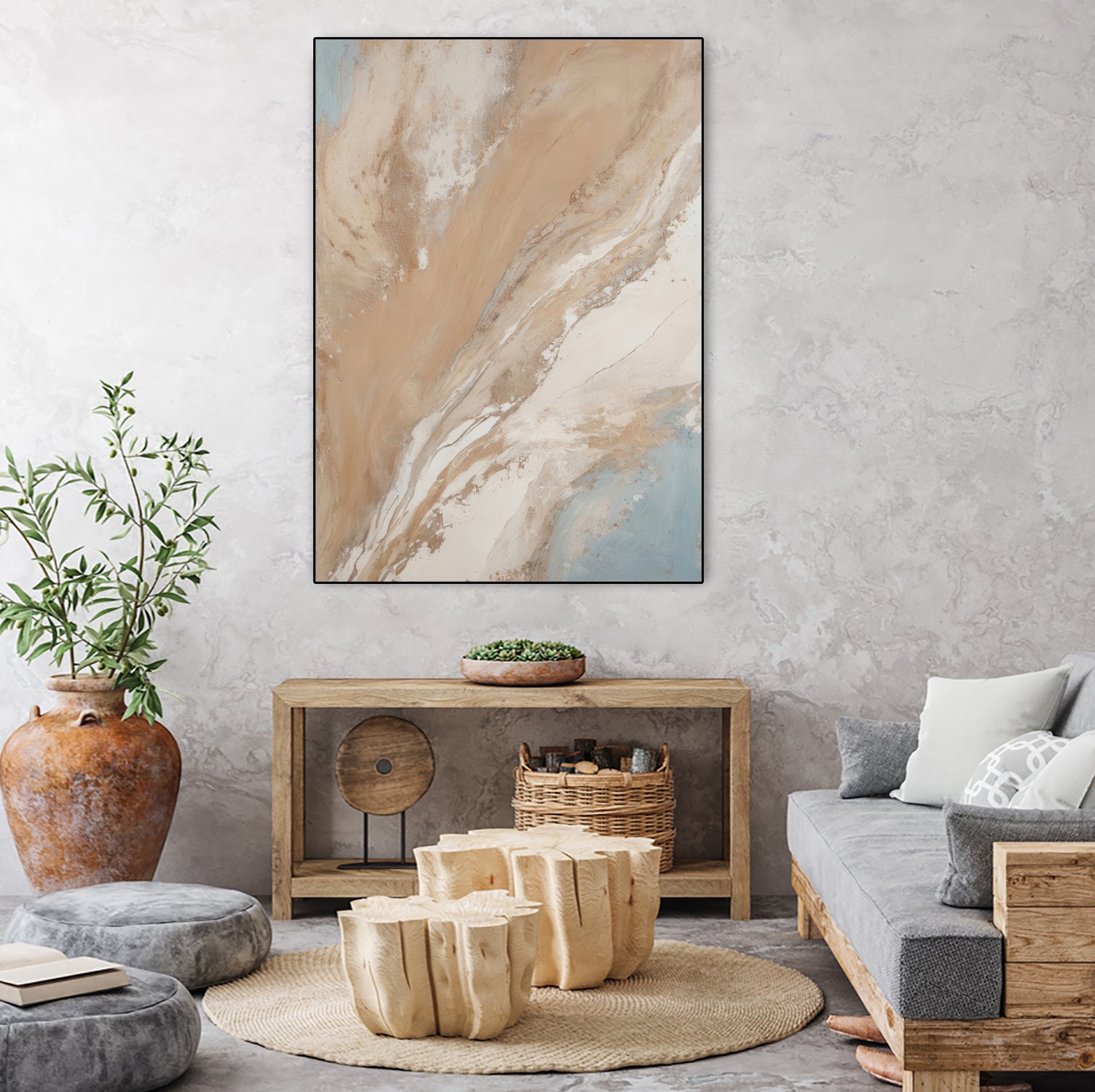 River of the Ancient by Alpenglow Workshop on GIANT ART -  abstract