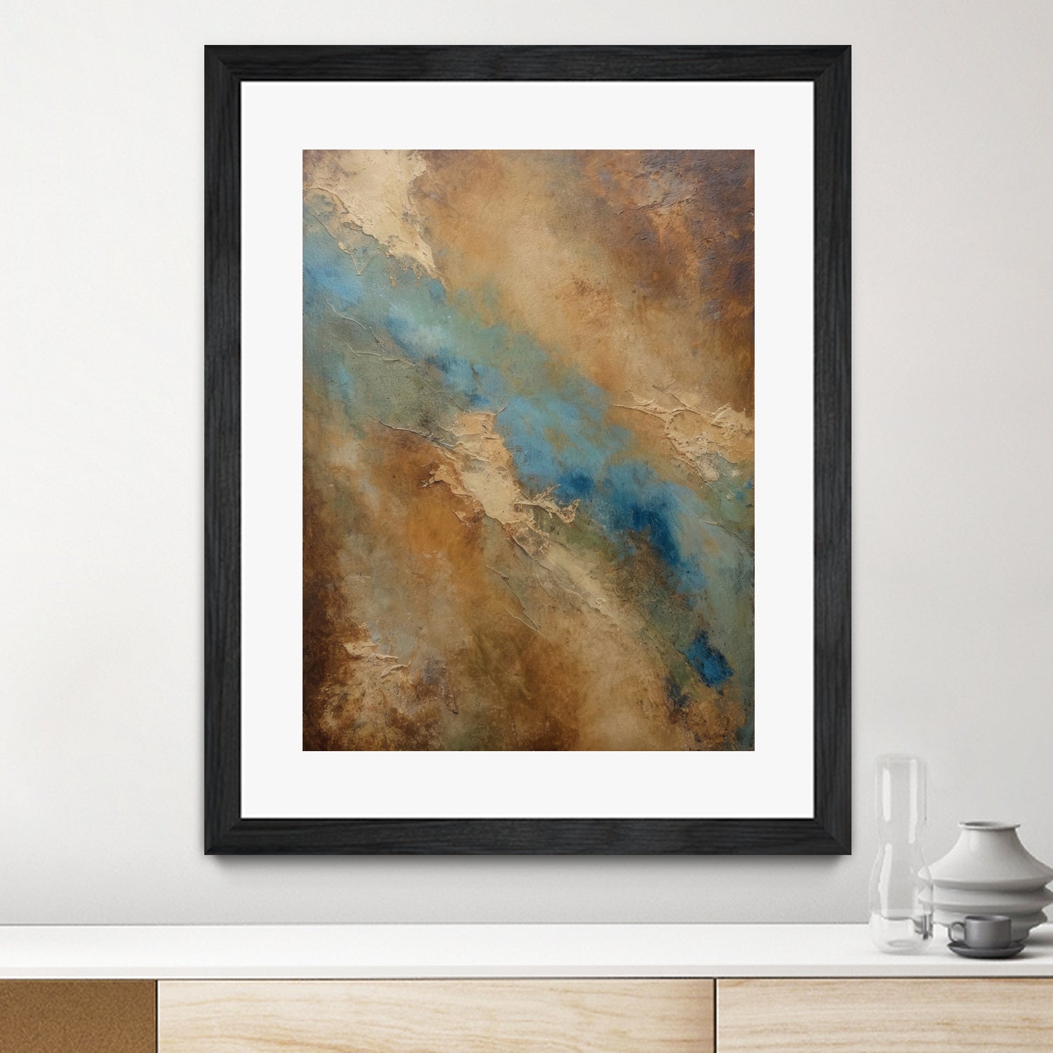 River Through the Desert by Alpenglow Workshop on GIANT ART -  abstract