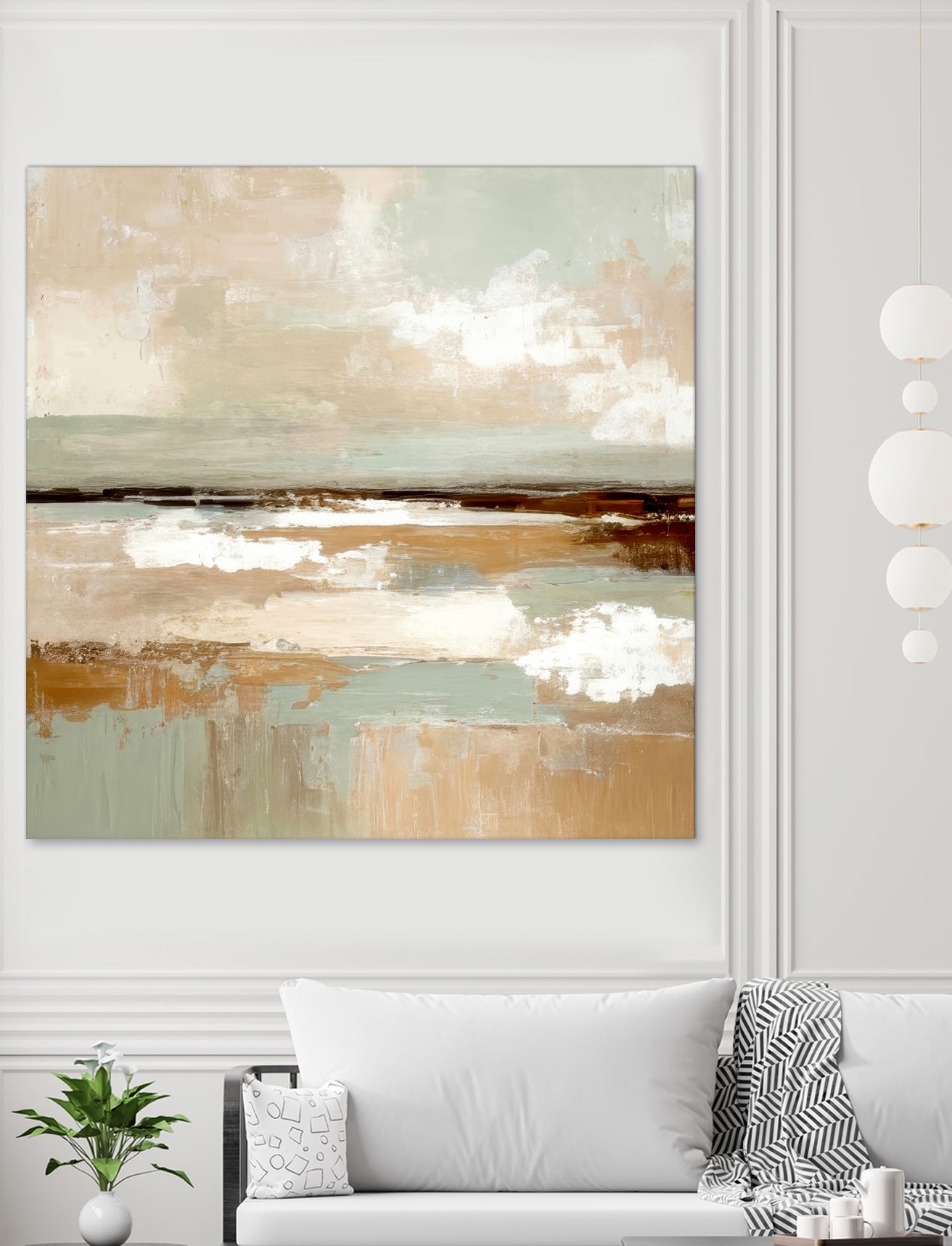 Safety of the Harbor by Alpenglow Workshop on GIANT ART -  abstract