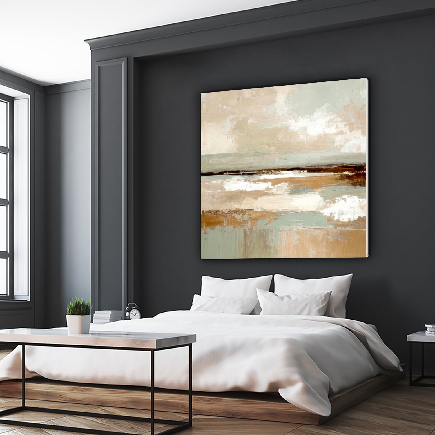 Safety of the Harbor by Alpenglow Workshop on GIANT ART -  abstract