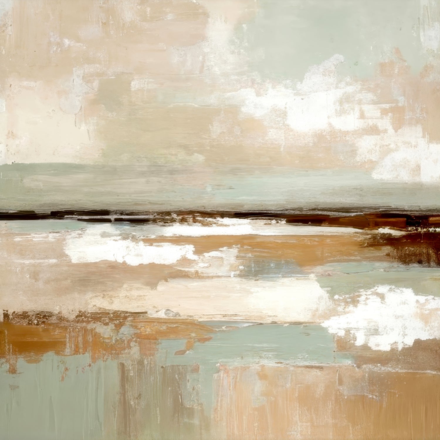 Safety of the Harbor by Alpenglow Workshop on GIANT ART -  abstract