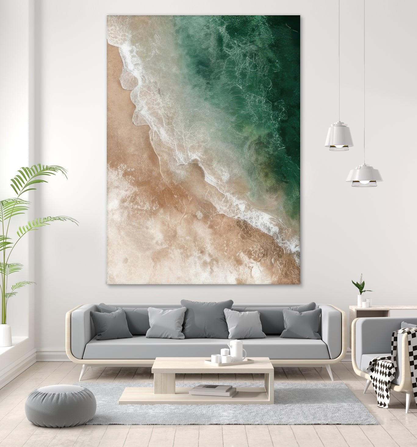 Western Shore by Alpenglow Workshop on GIANT ART -  abstract