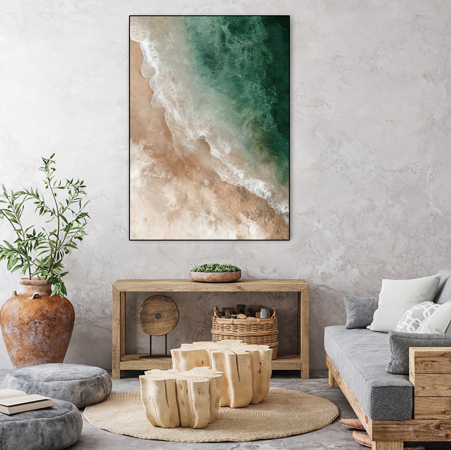 Western Shore by Alpenglow Workshop on GIANT ART -  abstract