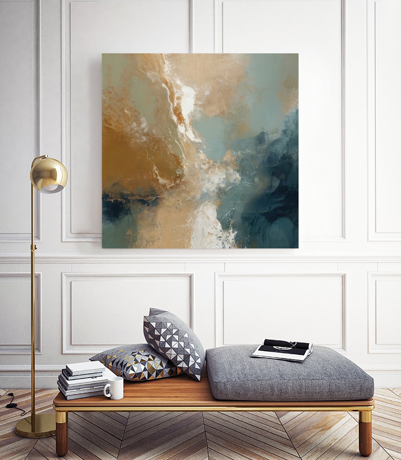 Windswept Horizons by Alpenglow Workshop on GIANT ART -  abstract