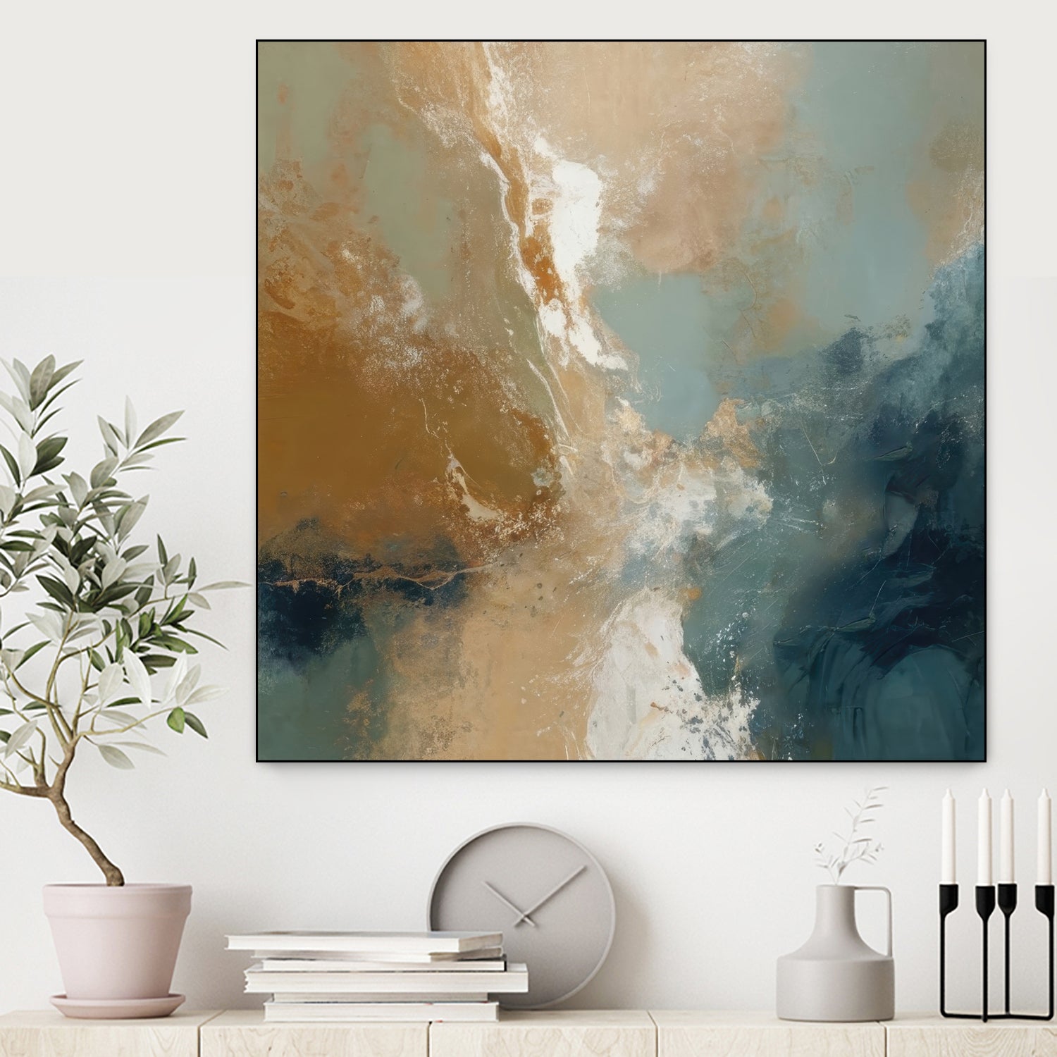 Windswept Horizons by Alpenglow Workshop on GIANT ART -  abstract