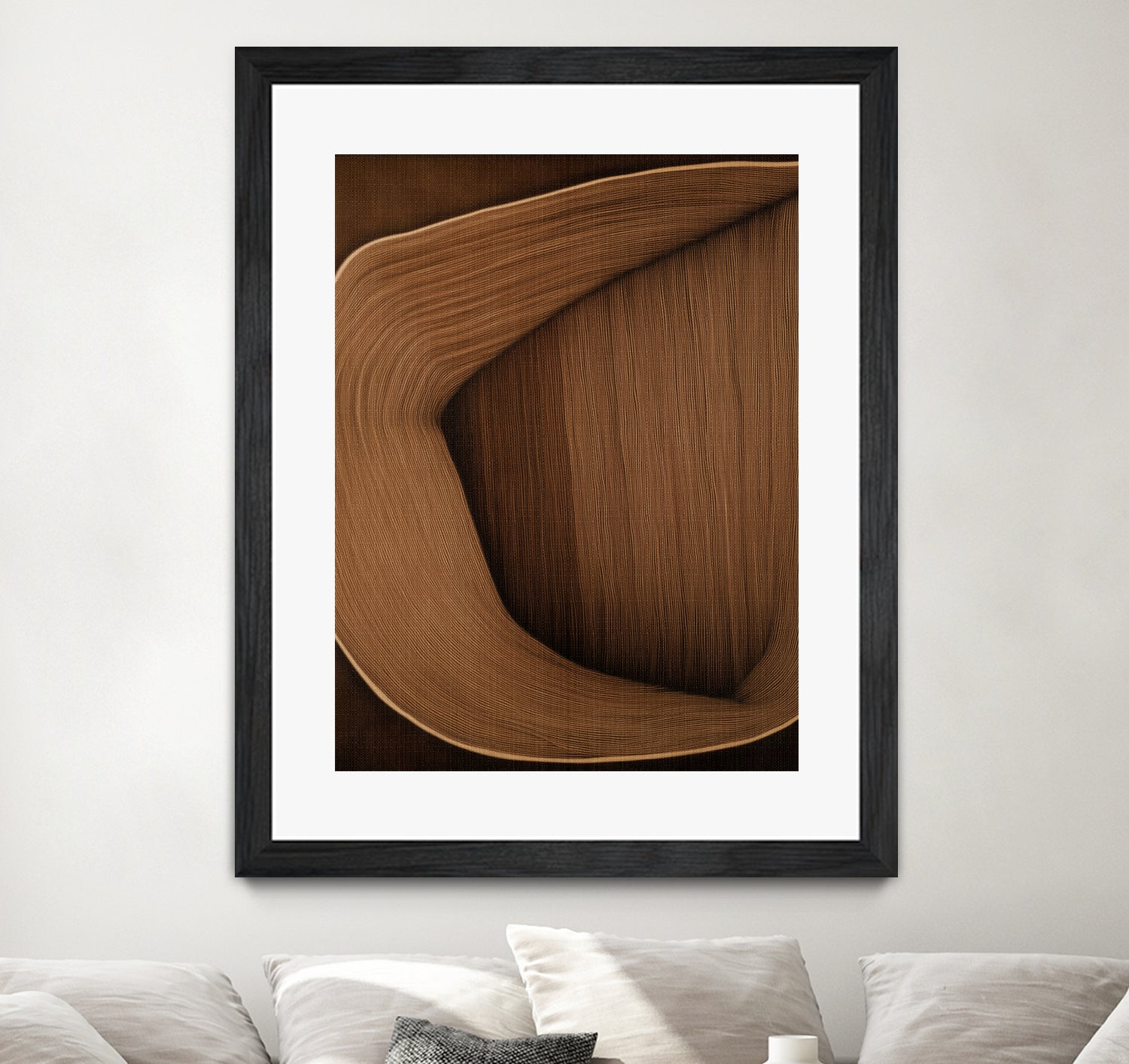 Caramel lines I by Alma on GIANT ART - 6223 photography