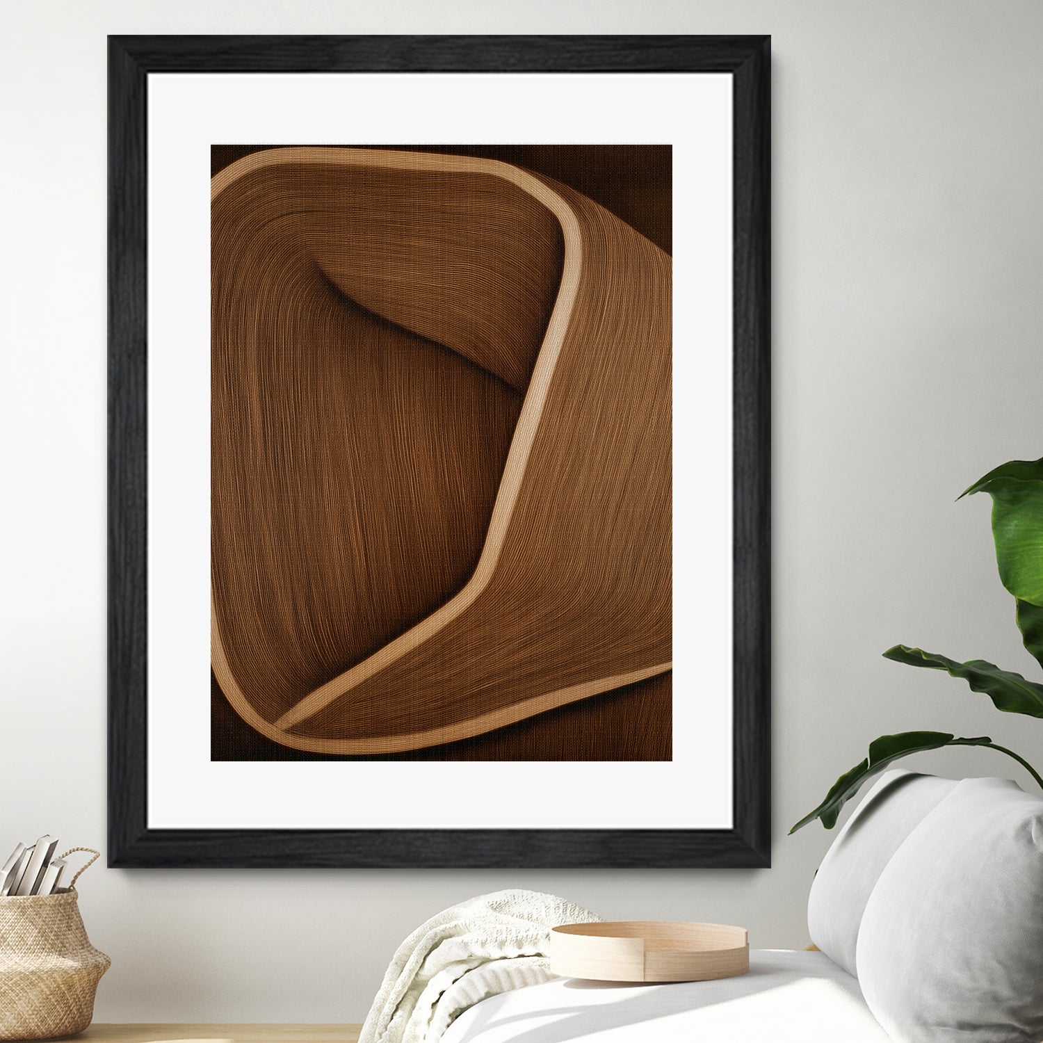 Caramel lines II by Alma on GIANT ART - 6223 photography