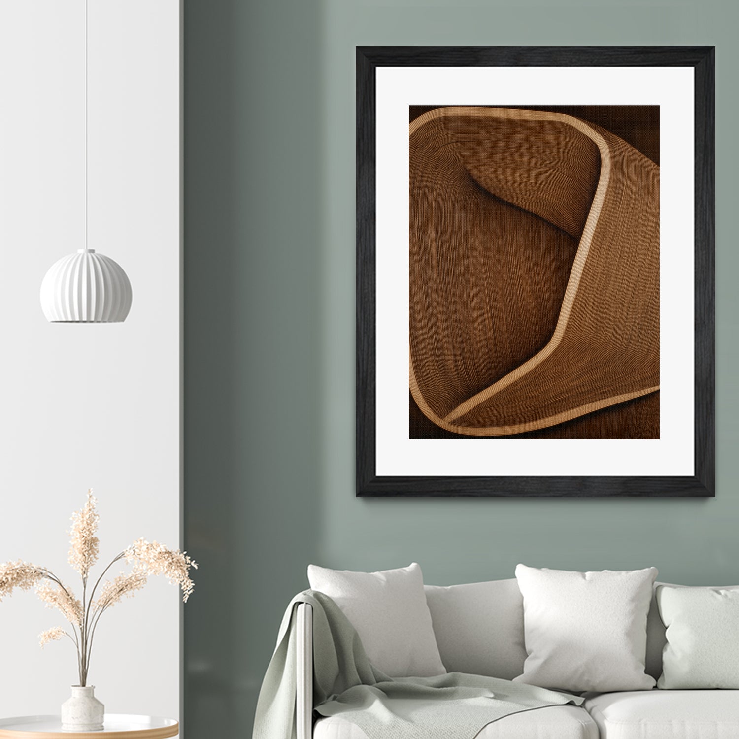 Caramel lines II by Alma on GIANT ART - 6223 photography