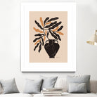 Gentle Life In A Broken Vase by Ralu S on GIANT ART - flowers and plants mid-century modern art