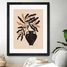 Gentle Life In A Broken Vase by Ralu S on GIANT ART - flowers and plants mid-century modern art