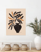 Gentle Life In A Broken Vase by Ralu S on GIANT ART - flowers and plants mid-century modern art