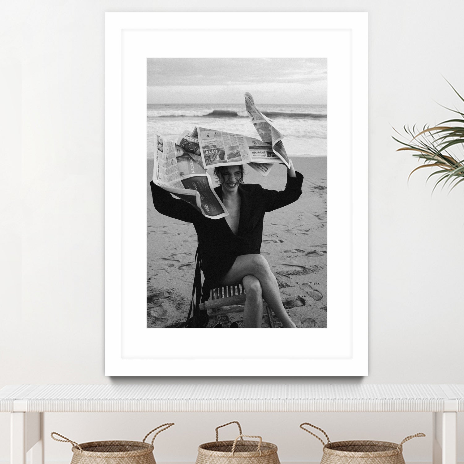 ALEX by Samuel Sleziak on GIANT ART - woman black and white woman