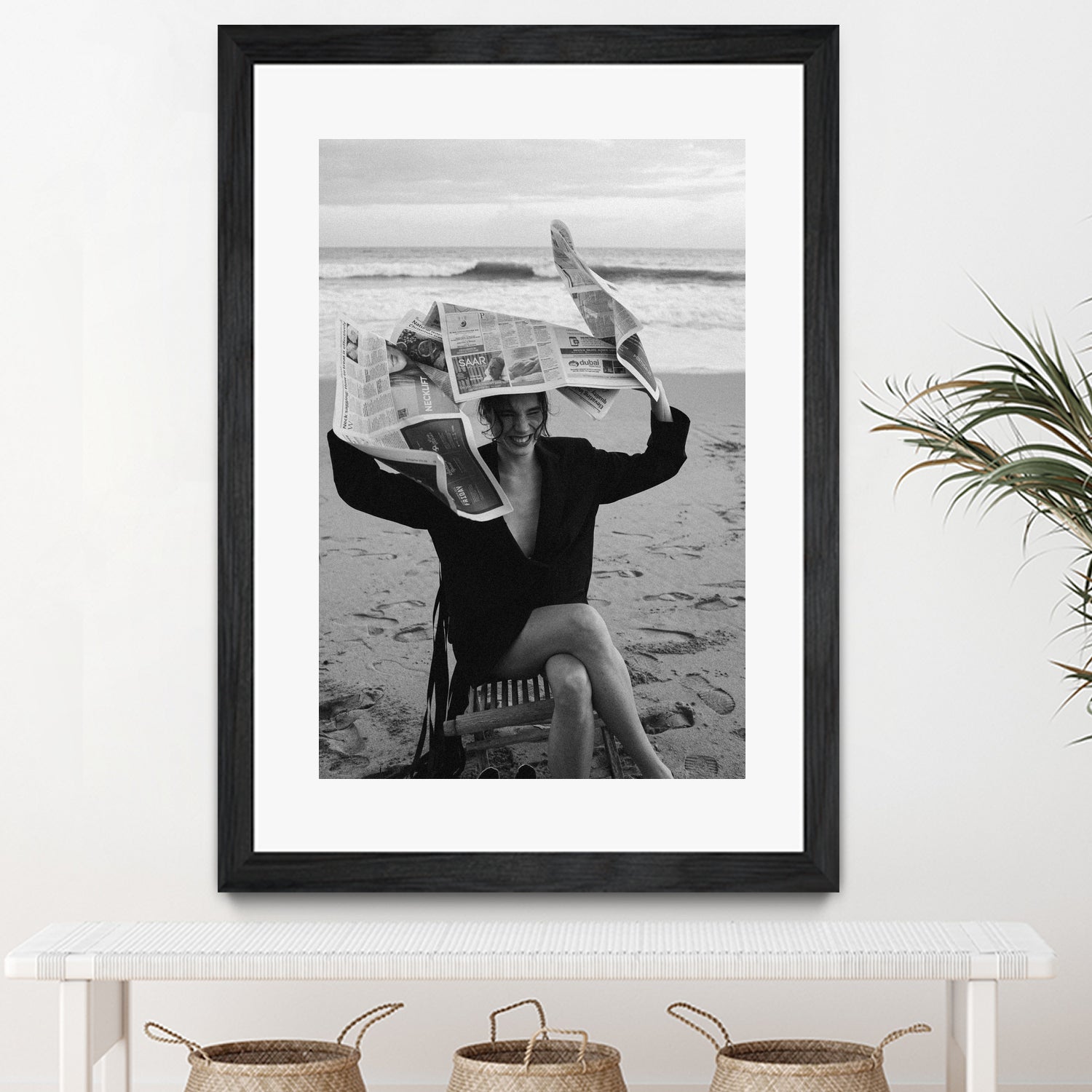 ALEX by Samuel Sleziak on GIANT ART - woman black and white woman