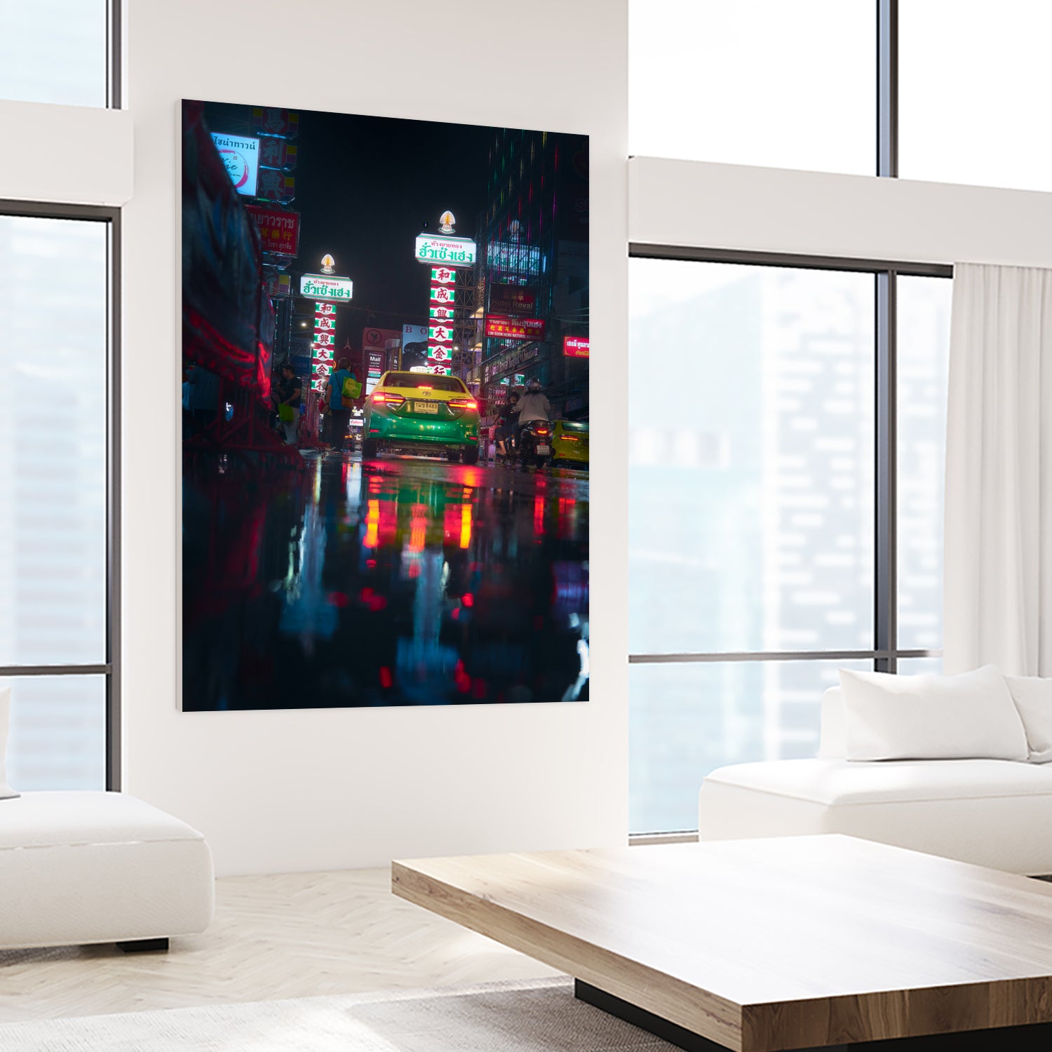 Bangkok from Shadows by Javier de la on GIANT ART - photography