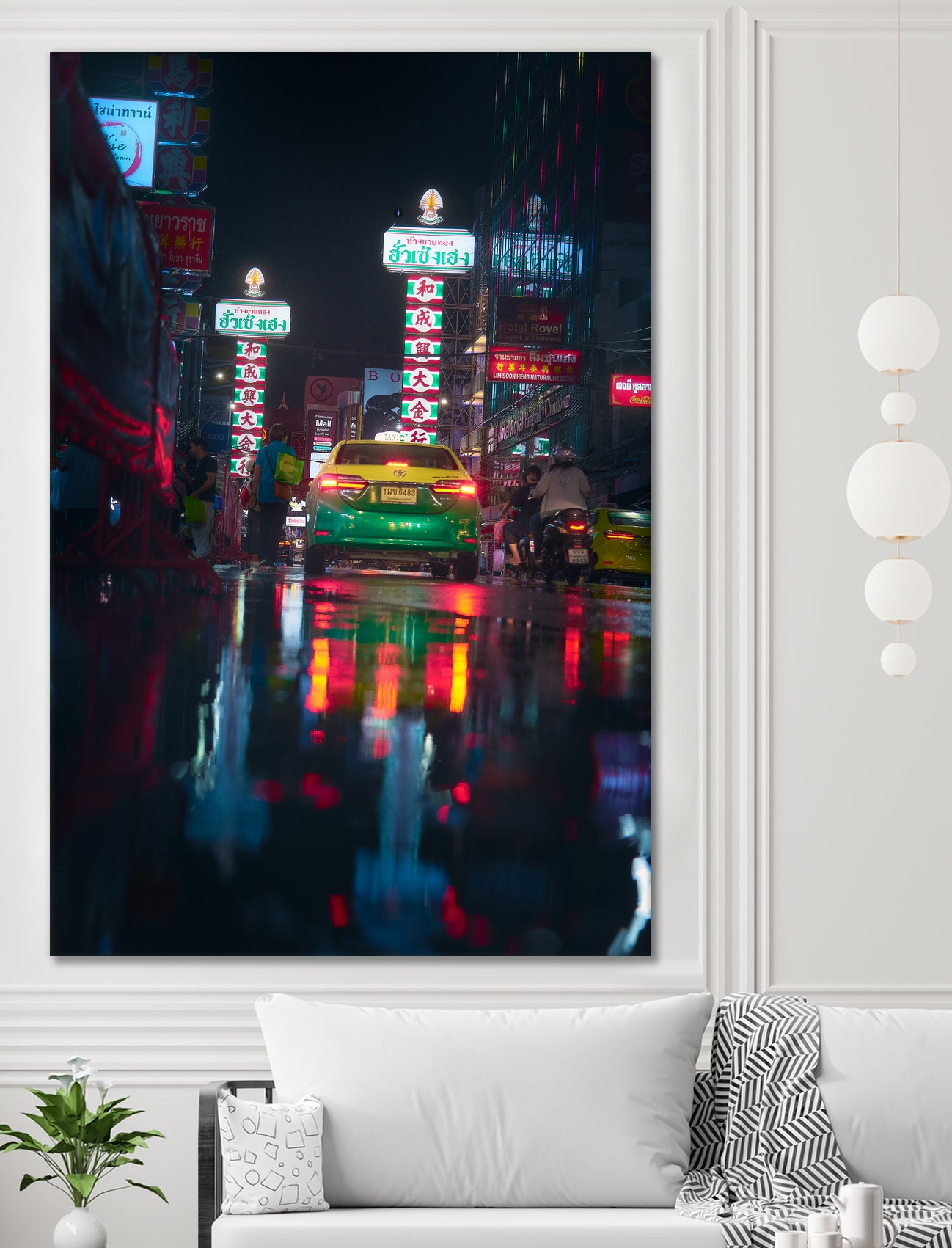 Bangkok from Shadows by Javier de la on GIANT ART - photography
