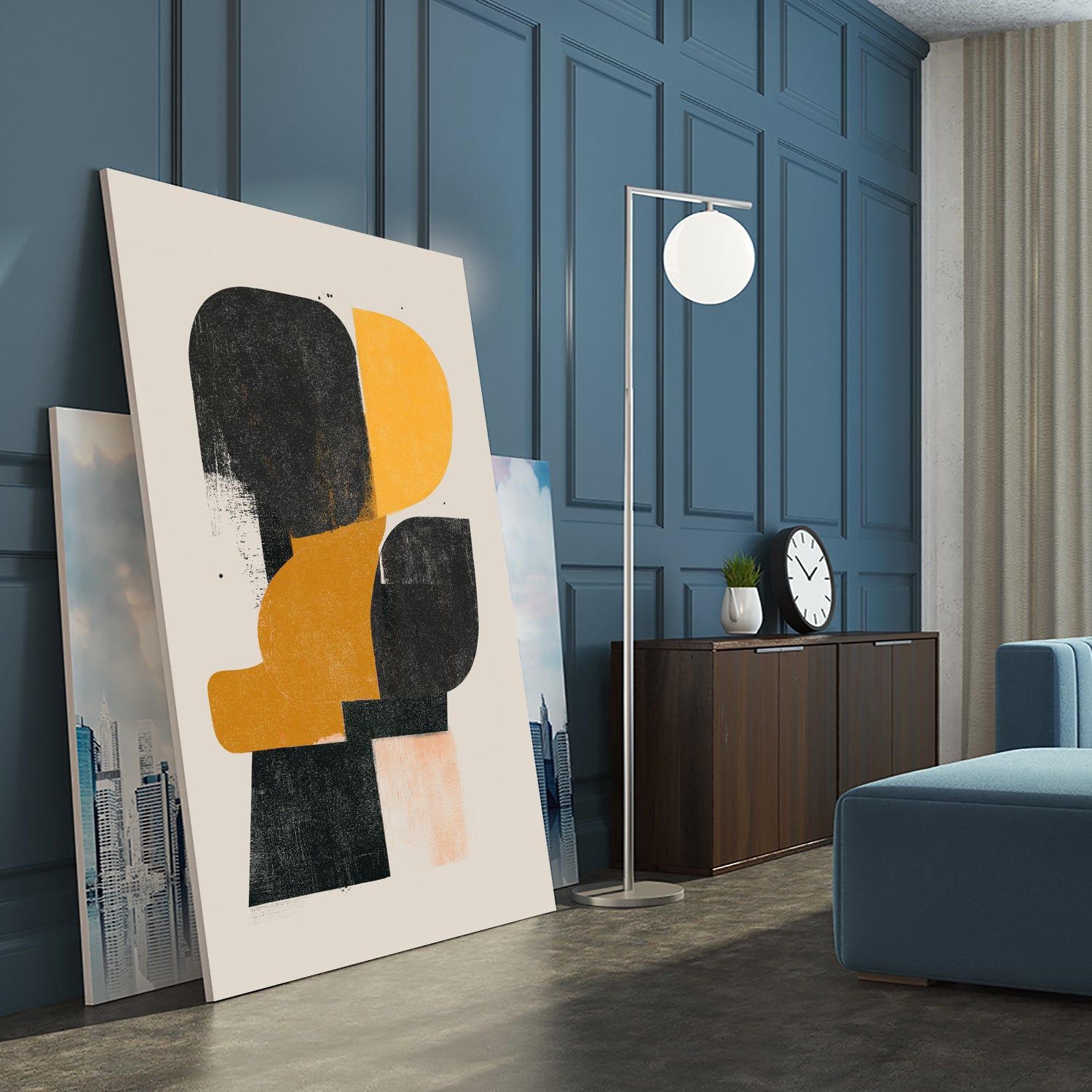 Abstract Shapes No.1 by THE MIUUS STUDIO on GIANT ART -  abstract