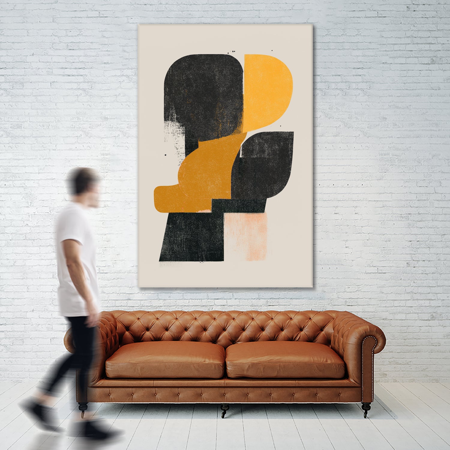 Abstract Shapes No.1 by THE MIUUS STUDIO on GIANT ART -  abstract