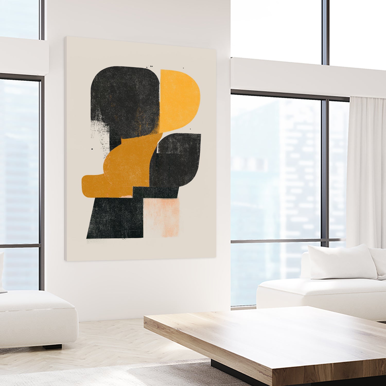 Abstract Shapes No.1 by THE MIUUS STUDIO on GIANT ART -  abstract