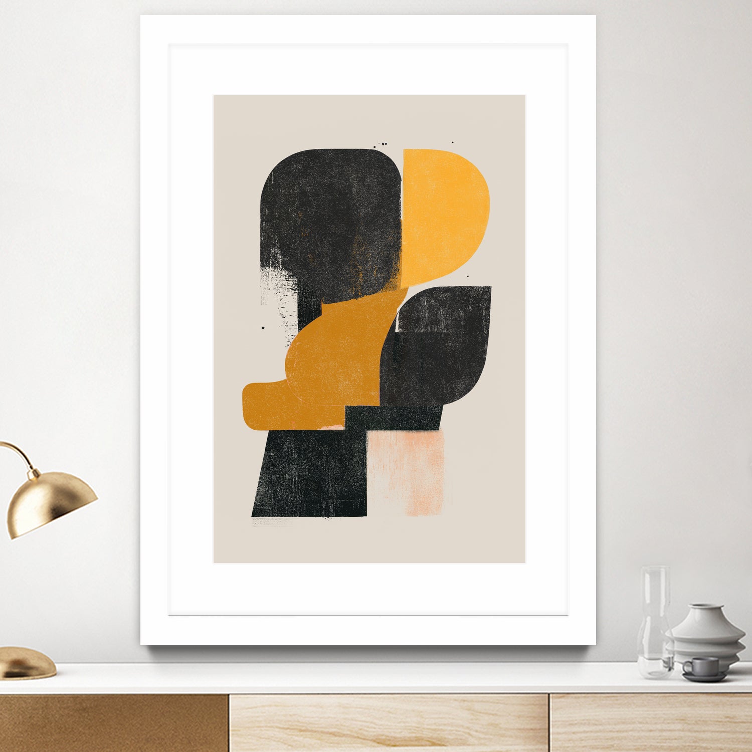 Abstract Shapes No.1 by THE MIUUS STUDIO on GIANT ART -  abstract