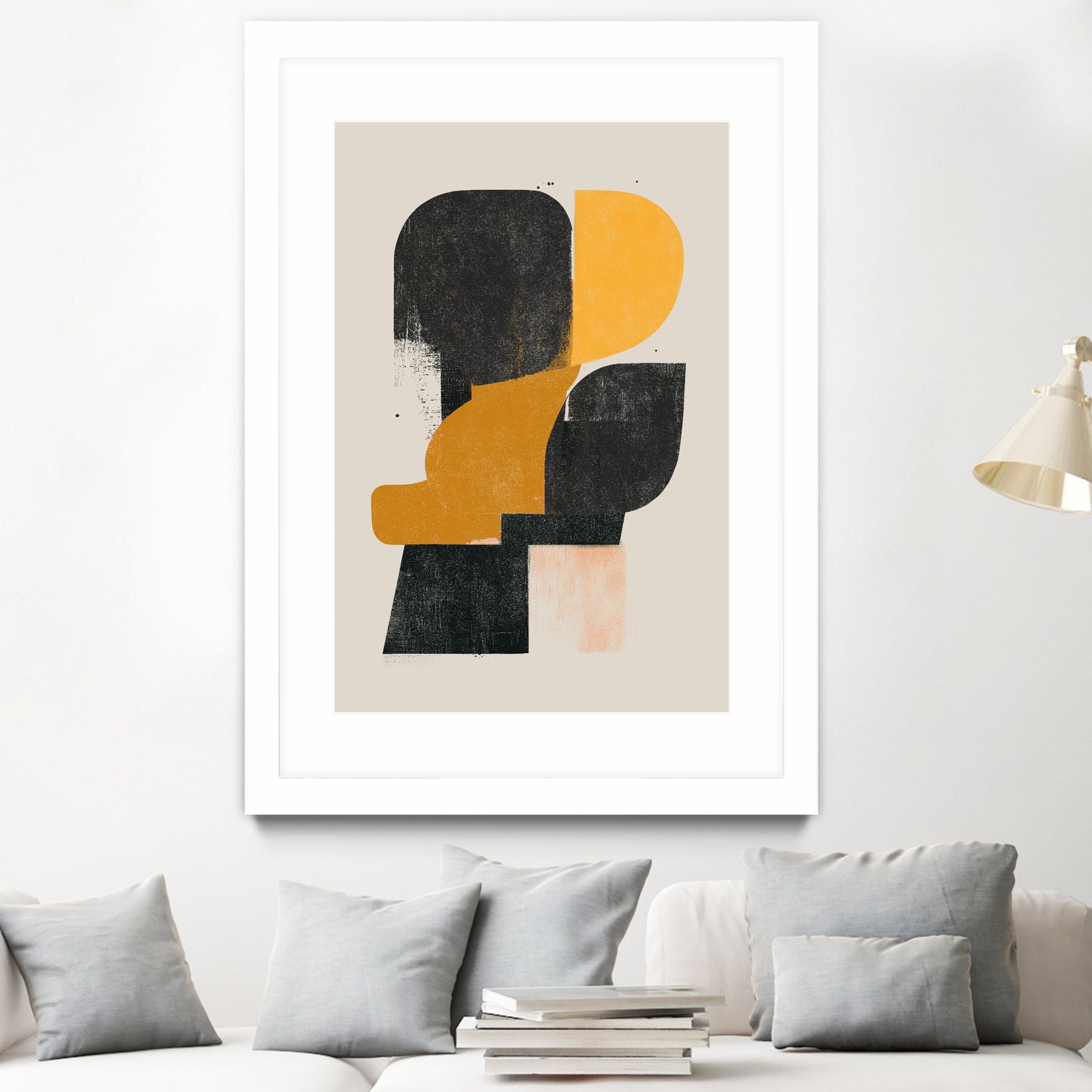 Abstract Shapes No.1 by THE MIUUS STUDIO on GIANT ART -  abstract