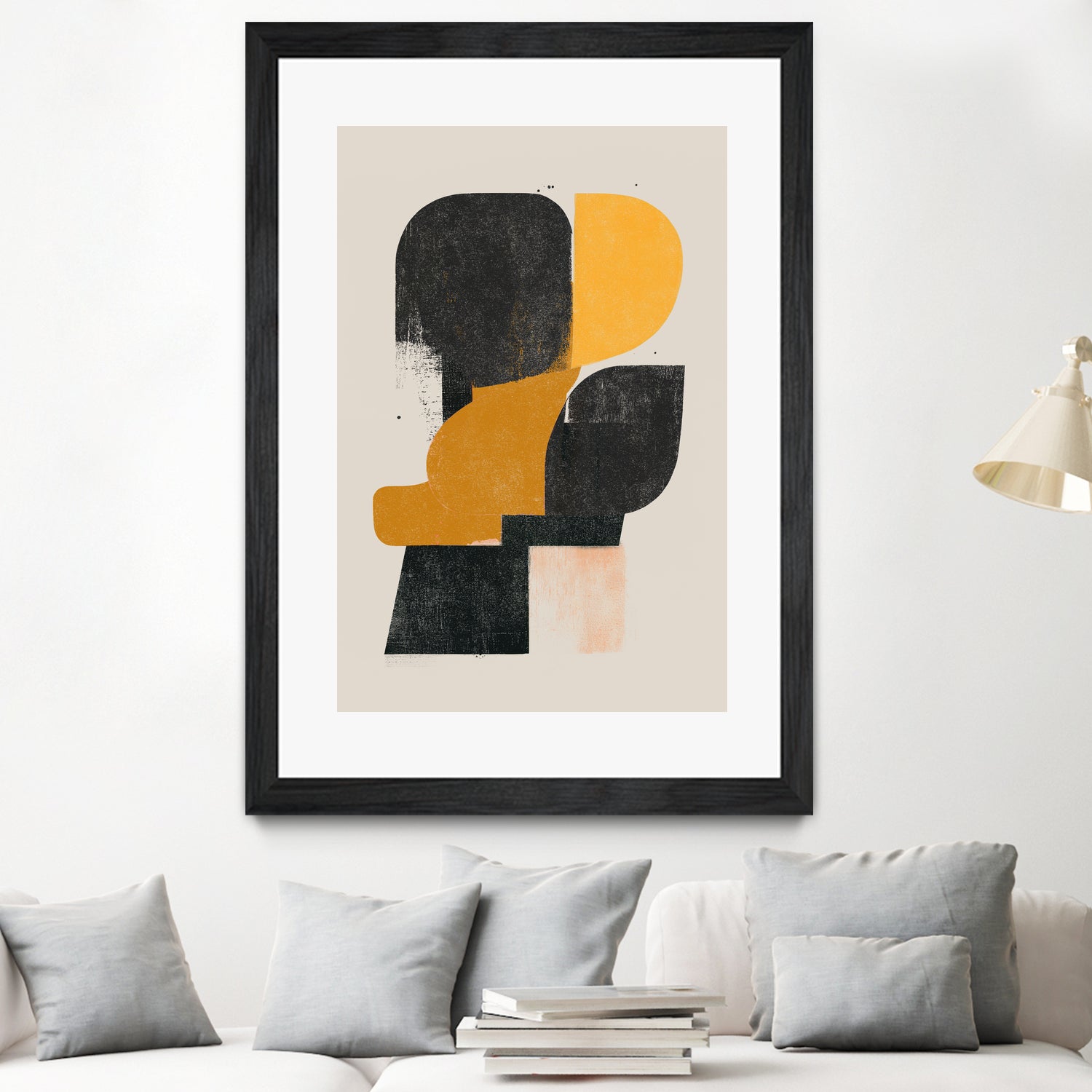 Abstract Shapes No.1 by THE MIUUS STUDIO on GIANT ART -  abstract