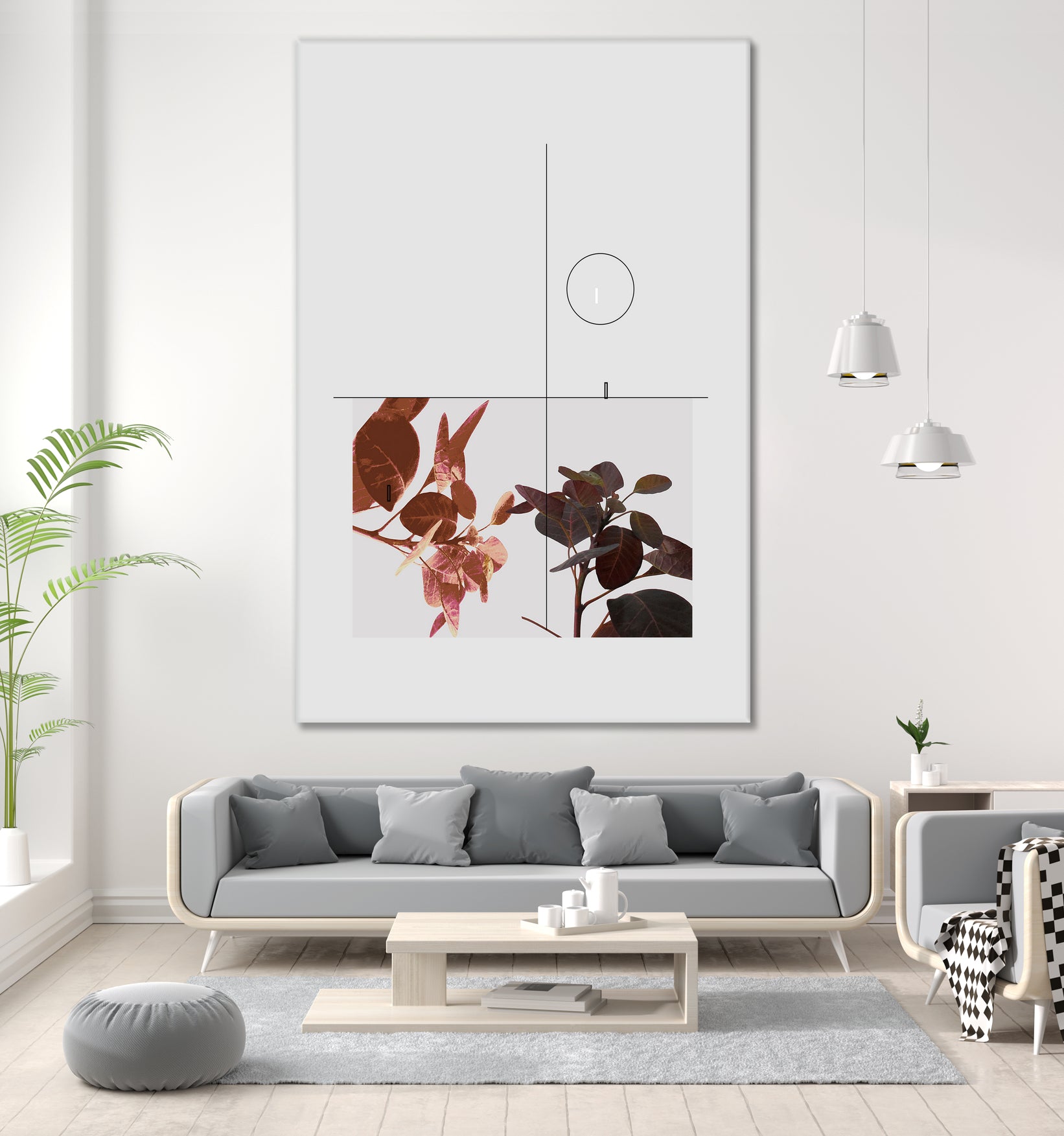 Tropical Modern by Nilesh Kulkarni on GIANT ART - illustration tropical