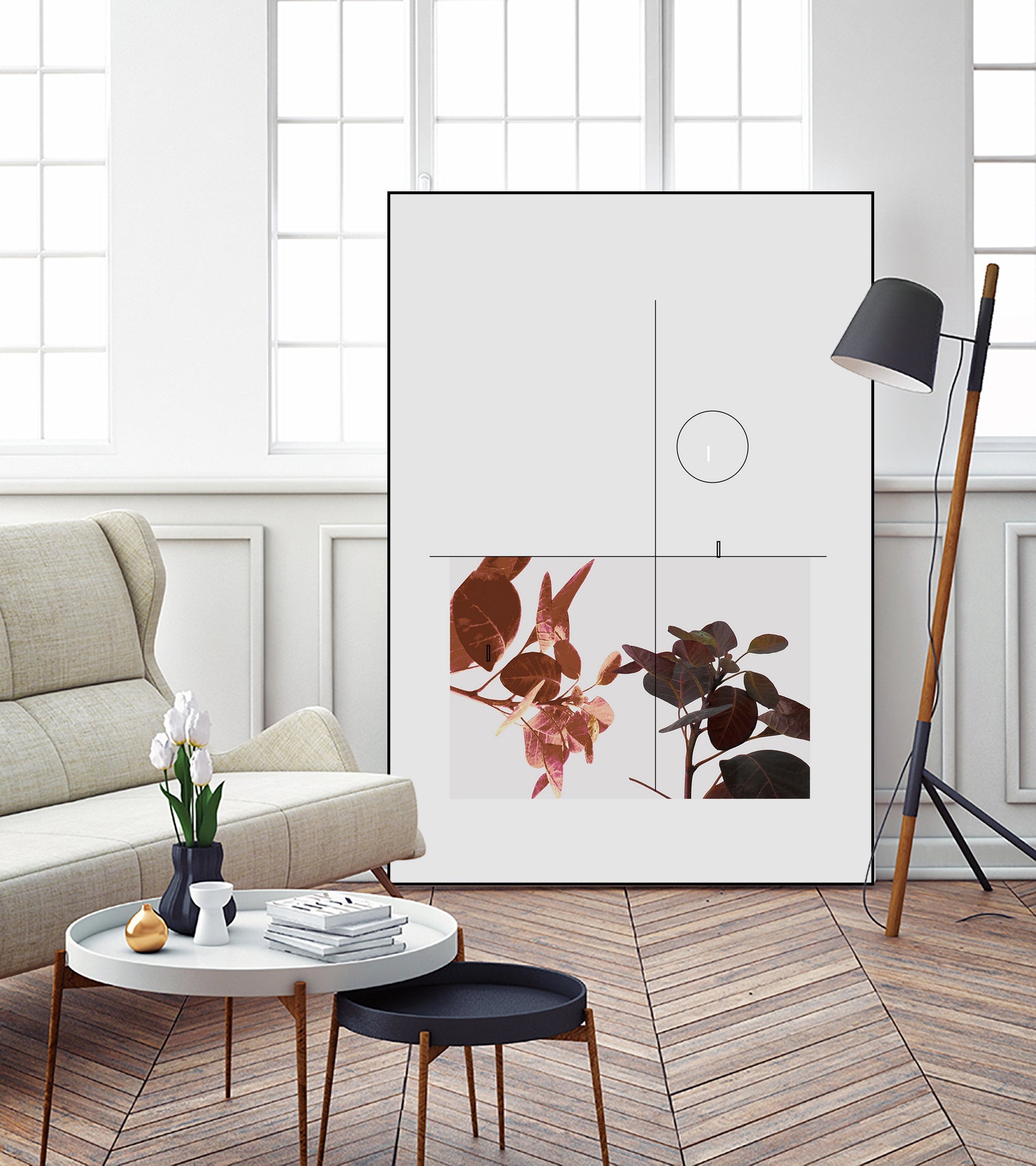 Tropical Modern by Nilesh Kulkarni on GIANT ART - illustration tropical