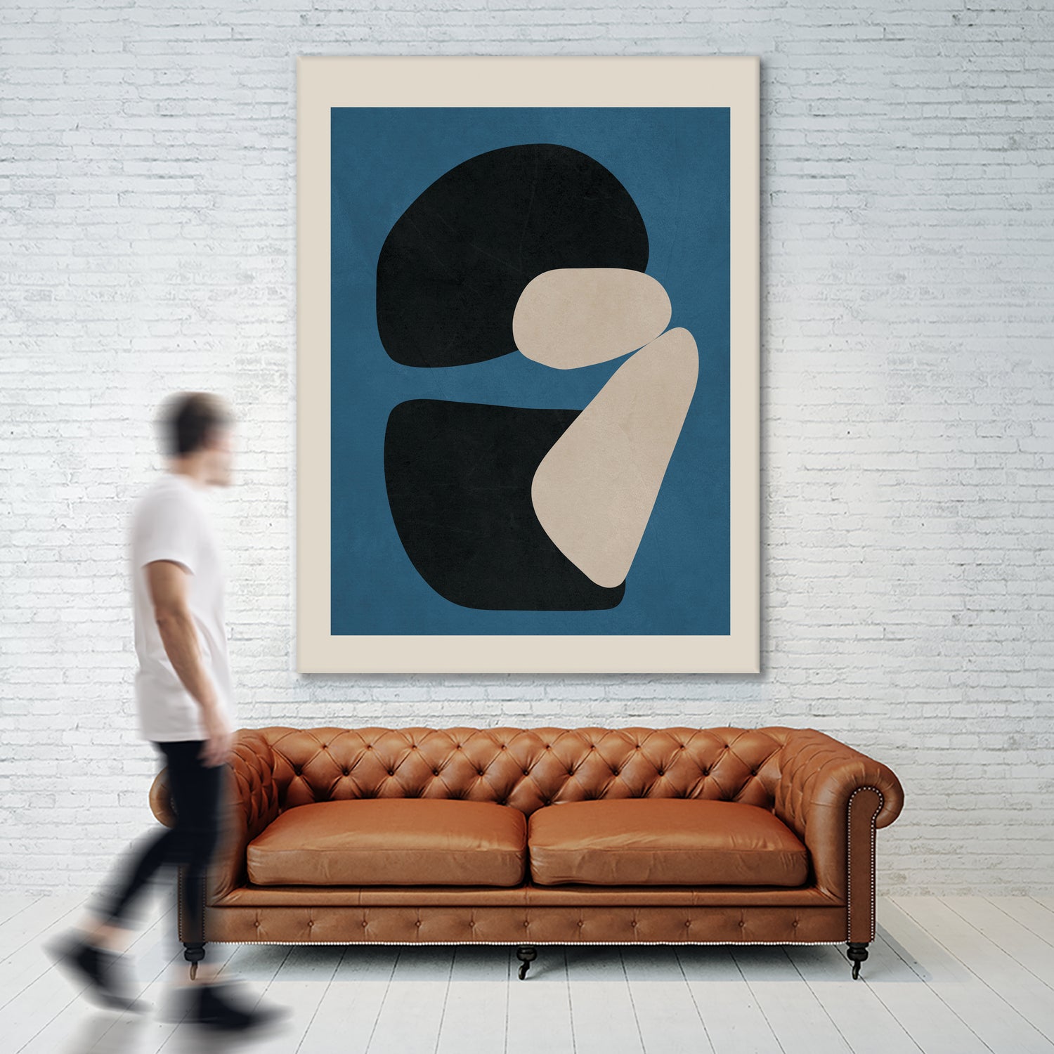 Contrasting Shapes by City Art on GIANT ART - abstract abstract art
