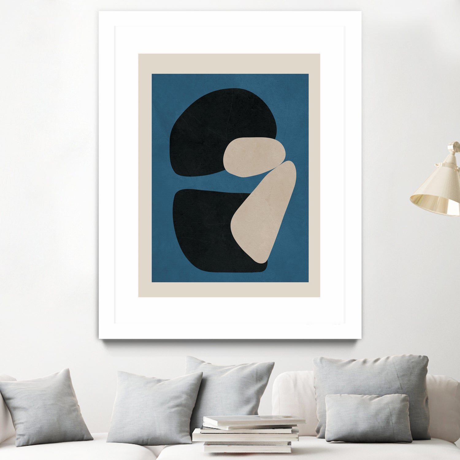 Contrasting Shapes by City Art on GIANT ART - abstract abstract art