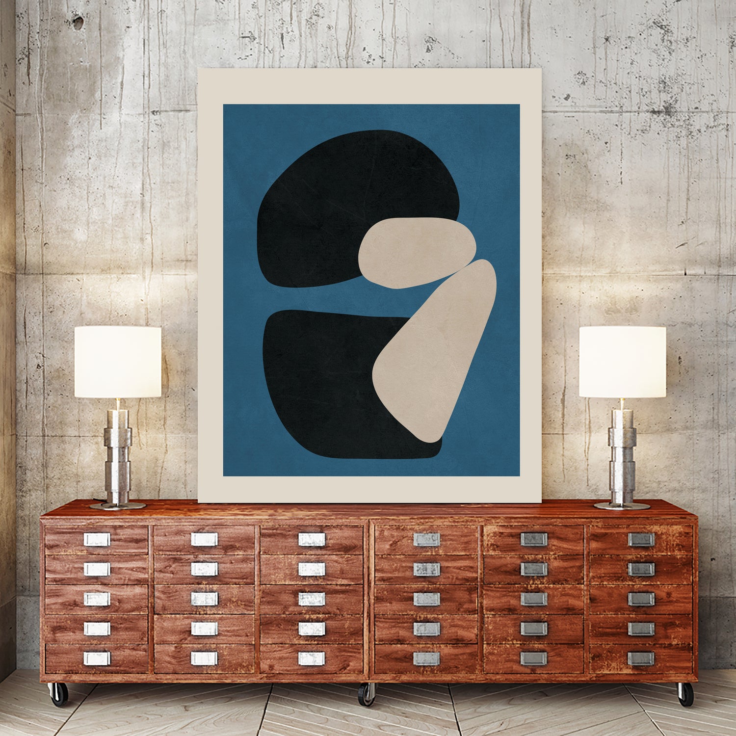 Contrasting Shapes by City Art on GIANT ART - abstract abstract art