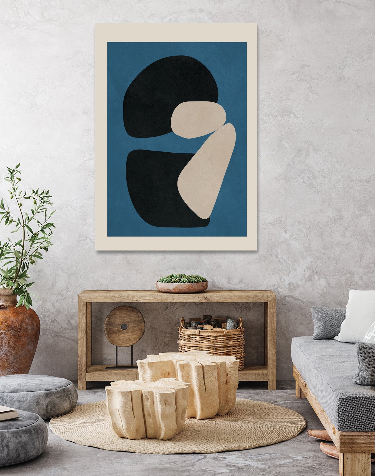 Contrasting Shapes by City Art on GIANT ART - abstract abstract art