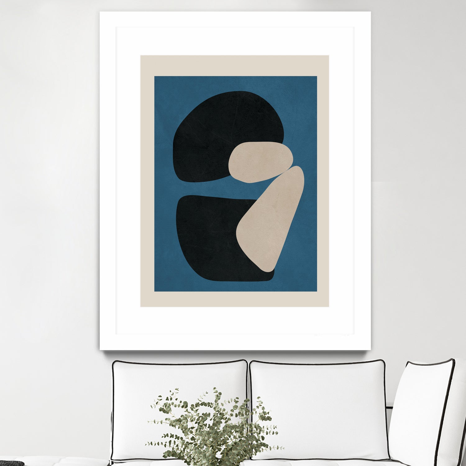 Contrasting Shapes by City Art on GIANT ART - abstract abstract art