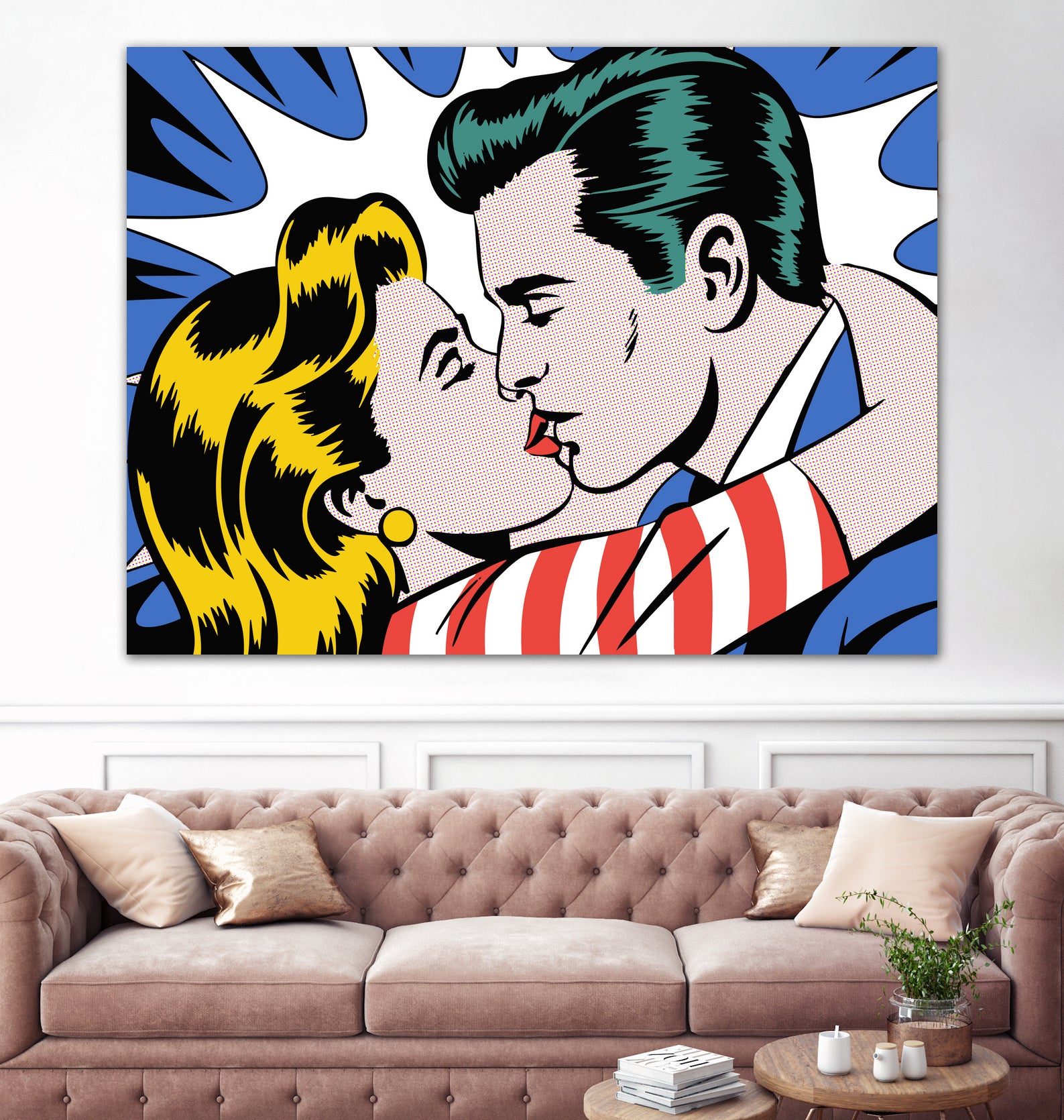 Welcome Home Darling by Andreas Magnusson on GIANT ART - illustration love