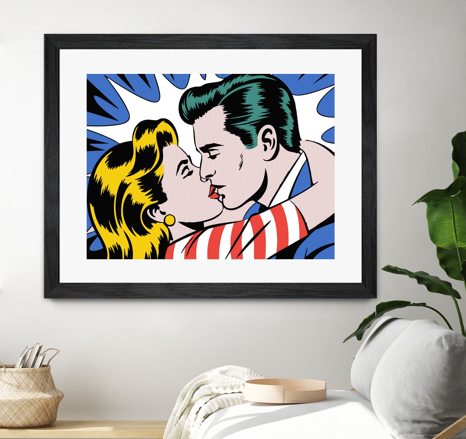 Welcome Home Darling by Andreas Magnusson on GIANT ART - illustration love