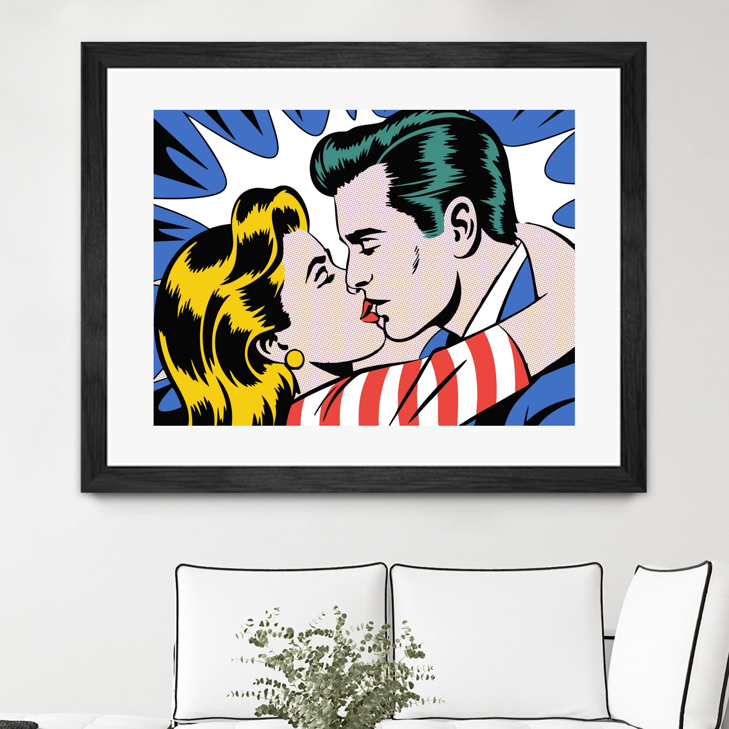 Welcome Home Darling by Andreas Magnusson on GIANT ART - illustration love