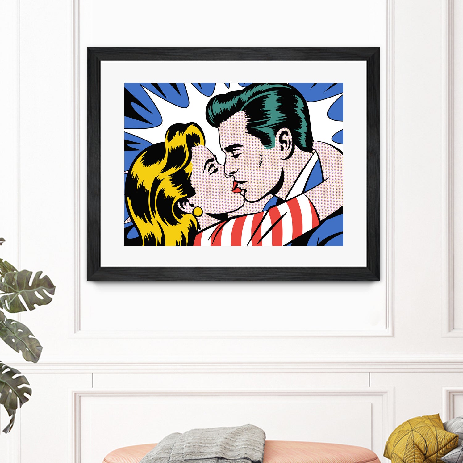 Welcome Home Darling by Andreas Magnusson on GIANT ART - illustration love