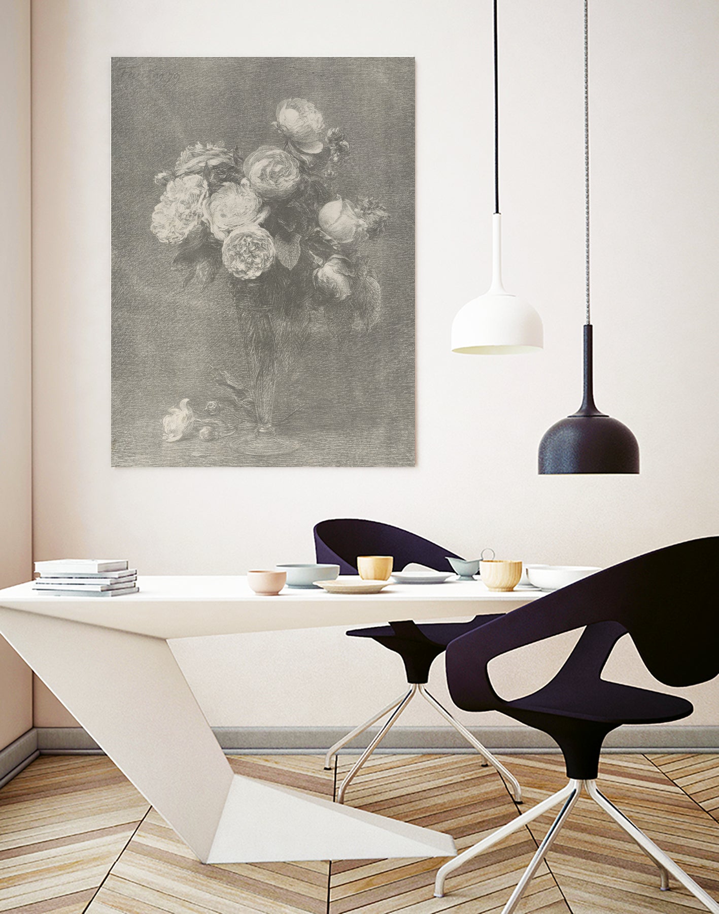 Bouquet of Roses by Henri Fantin Latour on GIANT ART - henri fantin latour