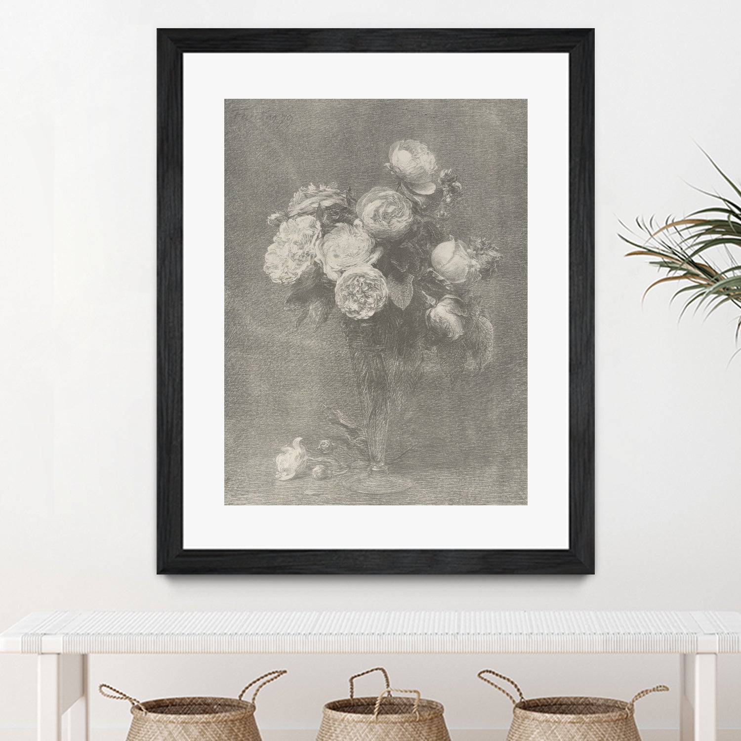 Bouquet of Roses by Henri Fantin Latour on GIANT ART - henri fantin latour