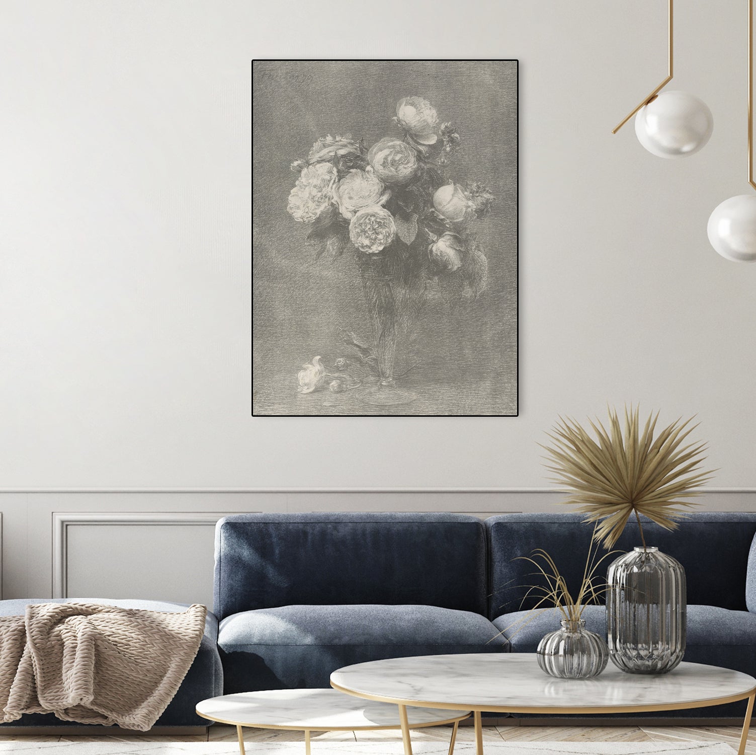 Bouquet of Roses by Henri Fantin Latour on GIANT ART - henri fantin latour