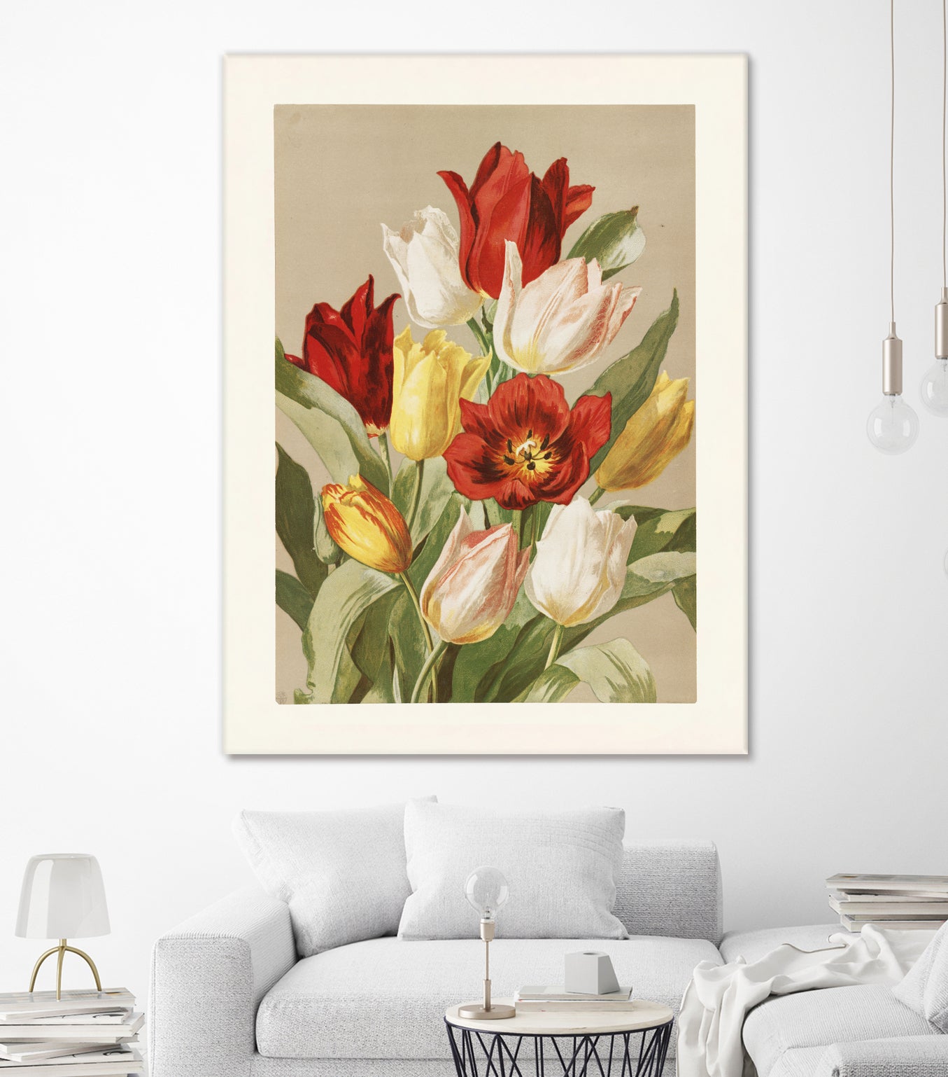 Tulips By Ellen Thayer Fisher by Pictufy on GIANT ART - illustration