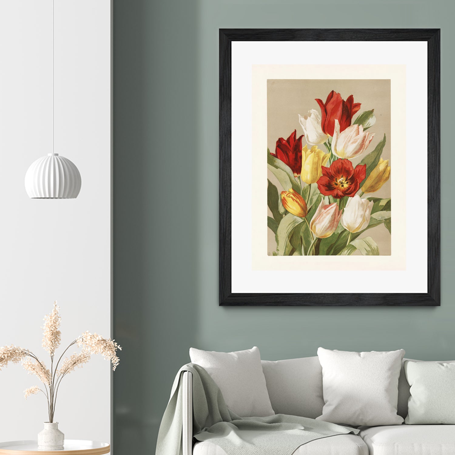Tulips By Ellen Thayer Fisher by Pictufy on GIANT ART - illustration