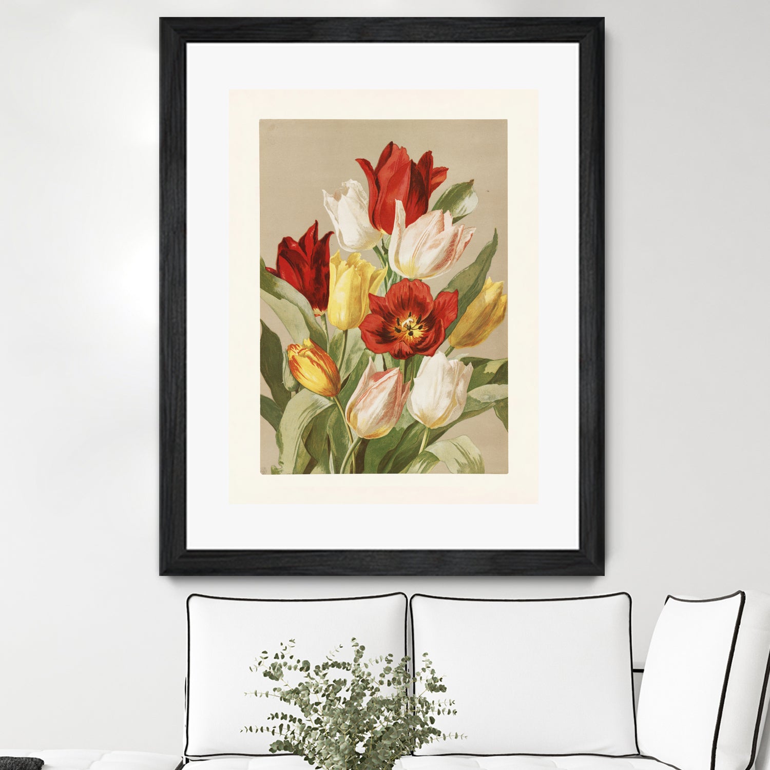Tulips By Ellen Thayer Fisher by Pictufy on GIANT ART - illustration