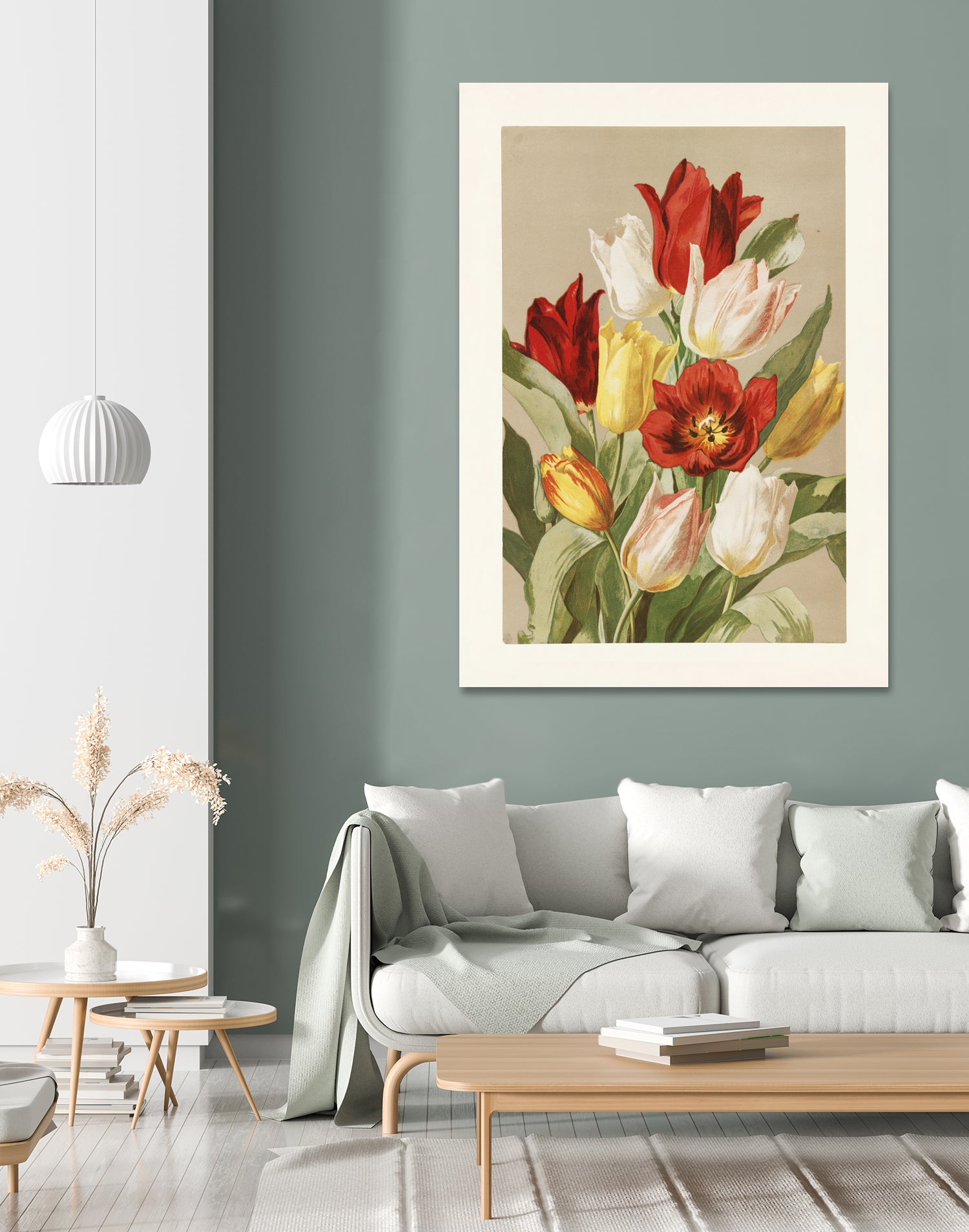 Tulips By Ellen Thayer Fisher by Pictufy on GIANT ART - illustration