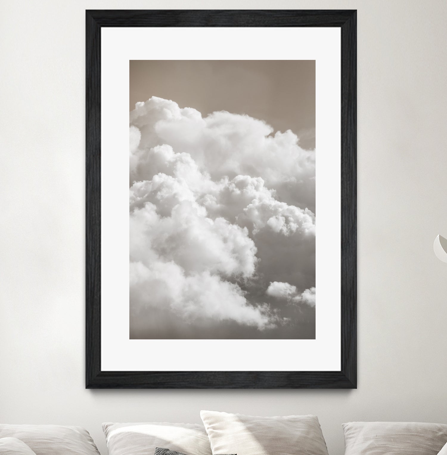 Sandy Clouds by Mareike Bohmer on GIANT ART - cloud