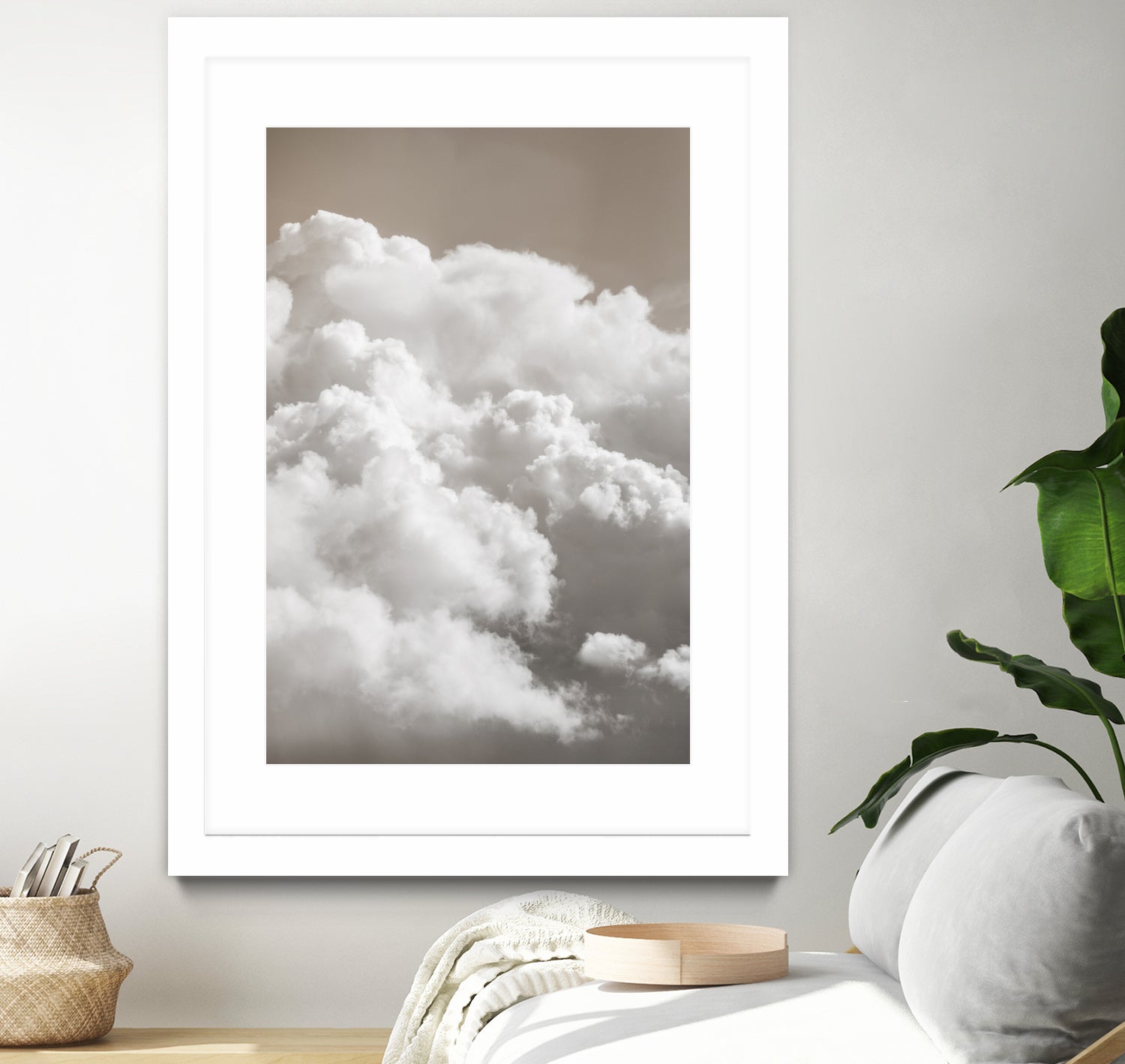 Sandy Clouds by Mareike Bohmer on GIANT ART - cloud