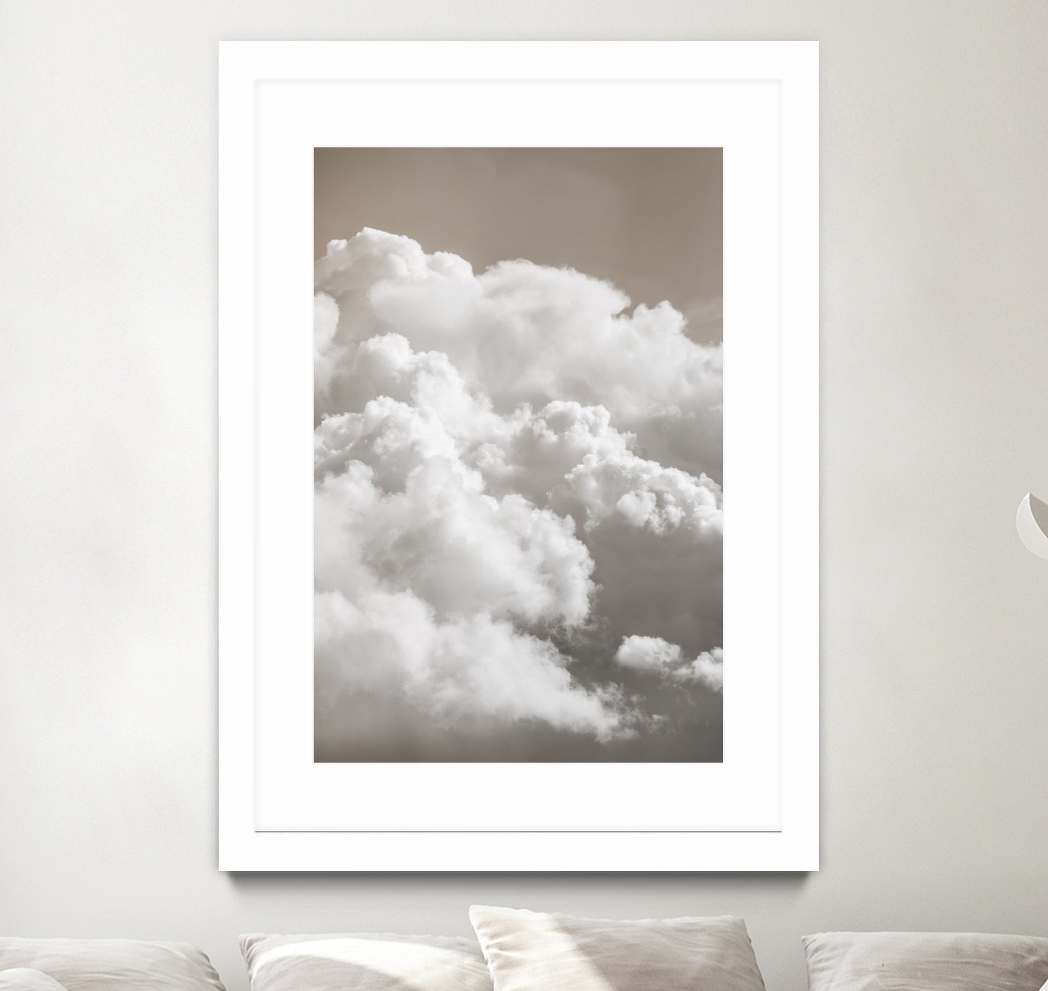 Sandy Clouds by Mareike Bohmer on GIANT ART - cloud