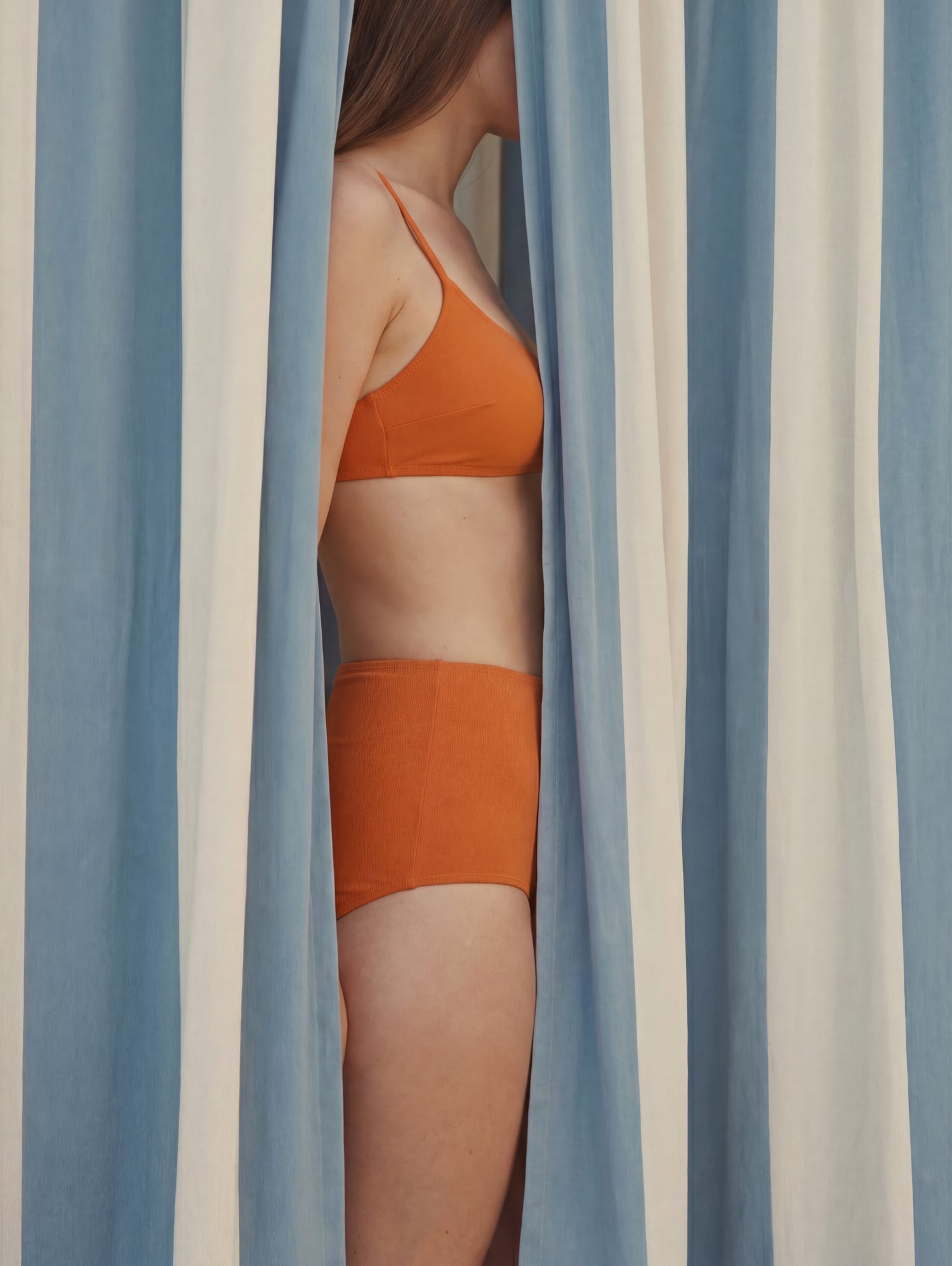 Behind the Curtains by Andreas Magnusson on GIANT ART - illustration woman