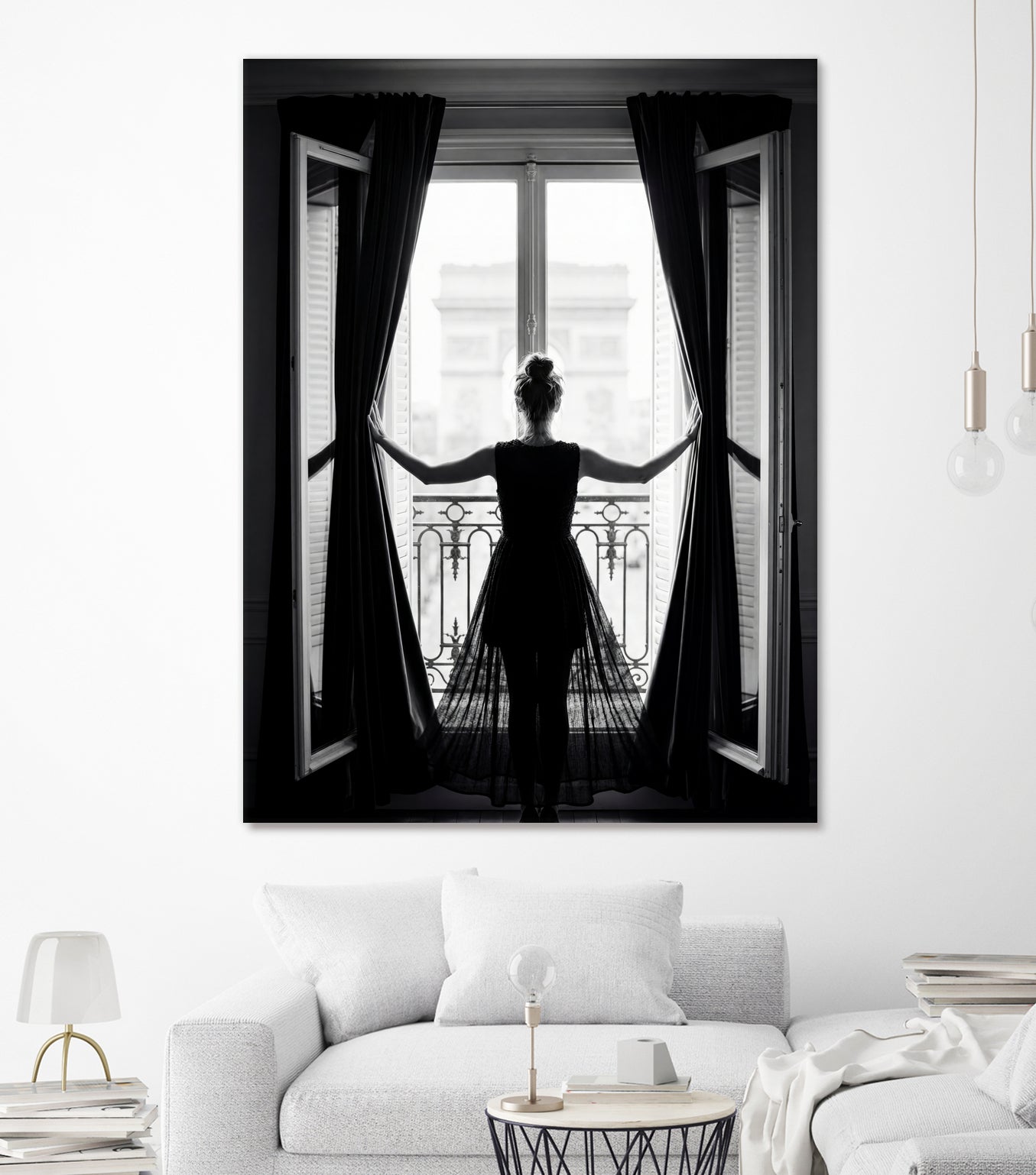 Letting In Daylight by Andreas Magnusson on GIANT ART - illustration black and white