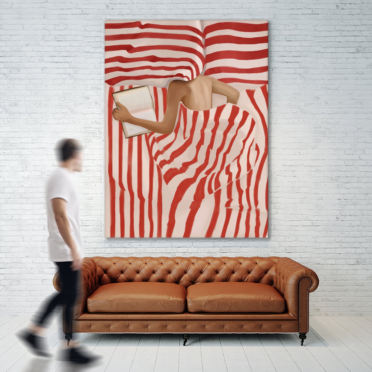 Between the Lines by Flow Line on GIANT ART - illustration stripes